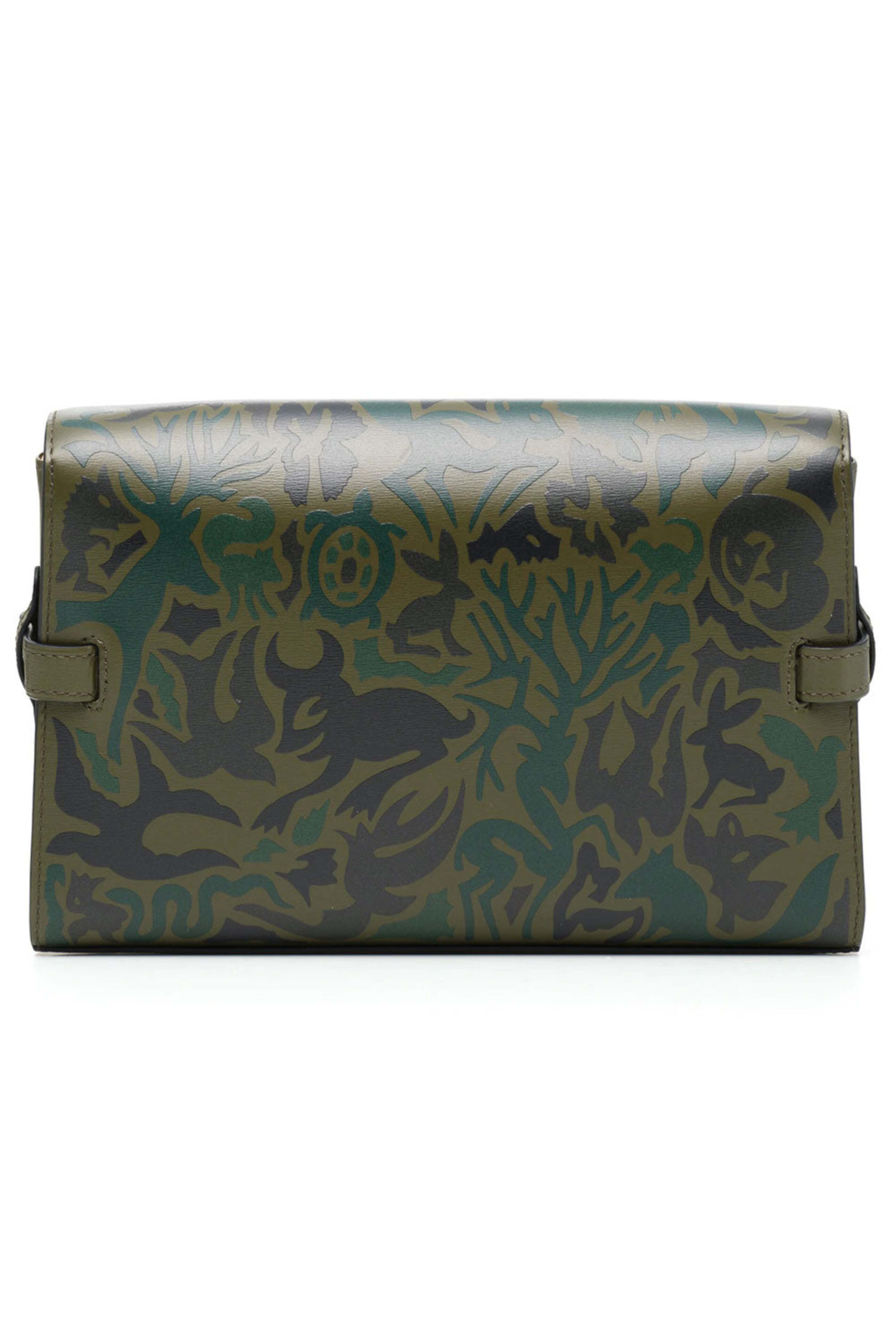 Delvaux - Tempete Pochette Hide and Seek in Kaki Delvaux - Tempete Pochette Hide and Seek in Kaki