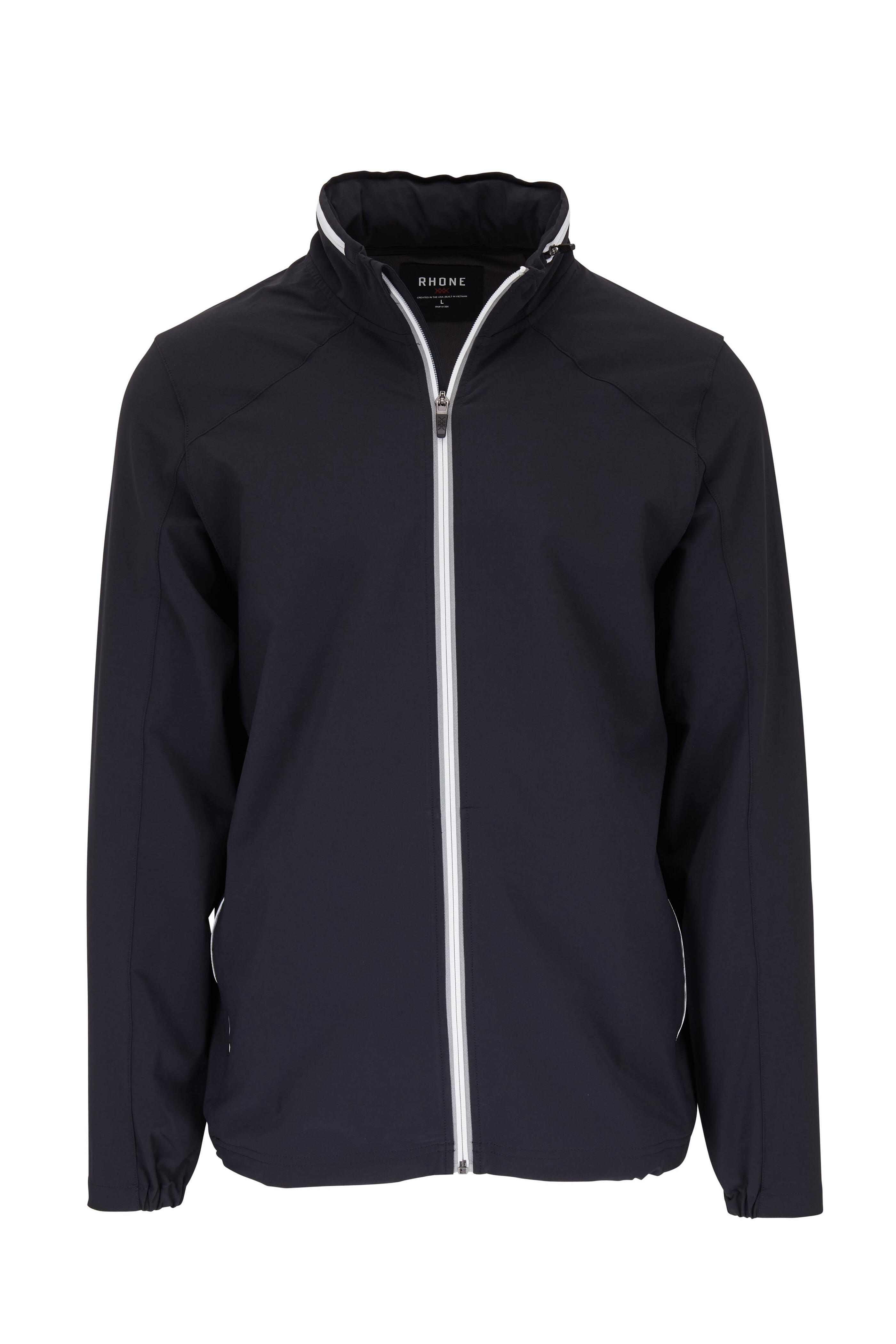 Rhone Apparel - Relay Black Track Jacket