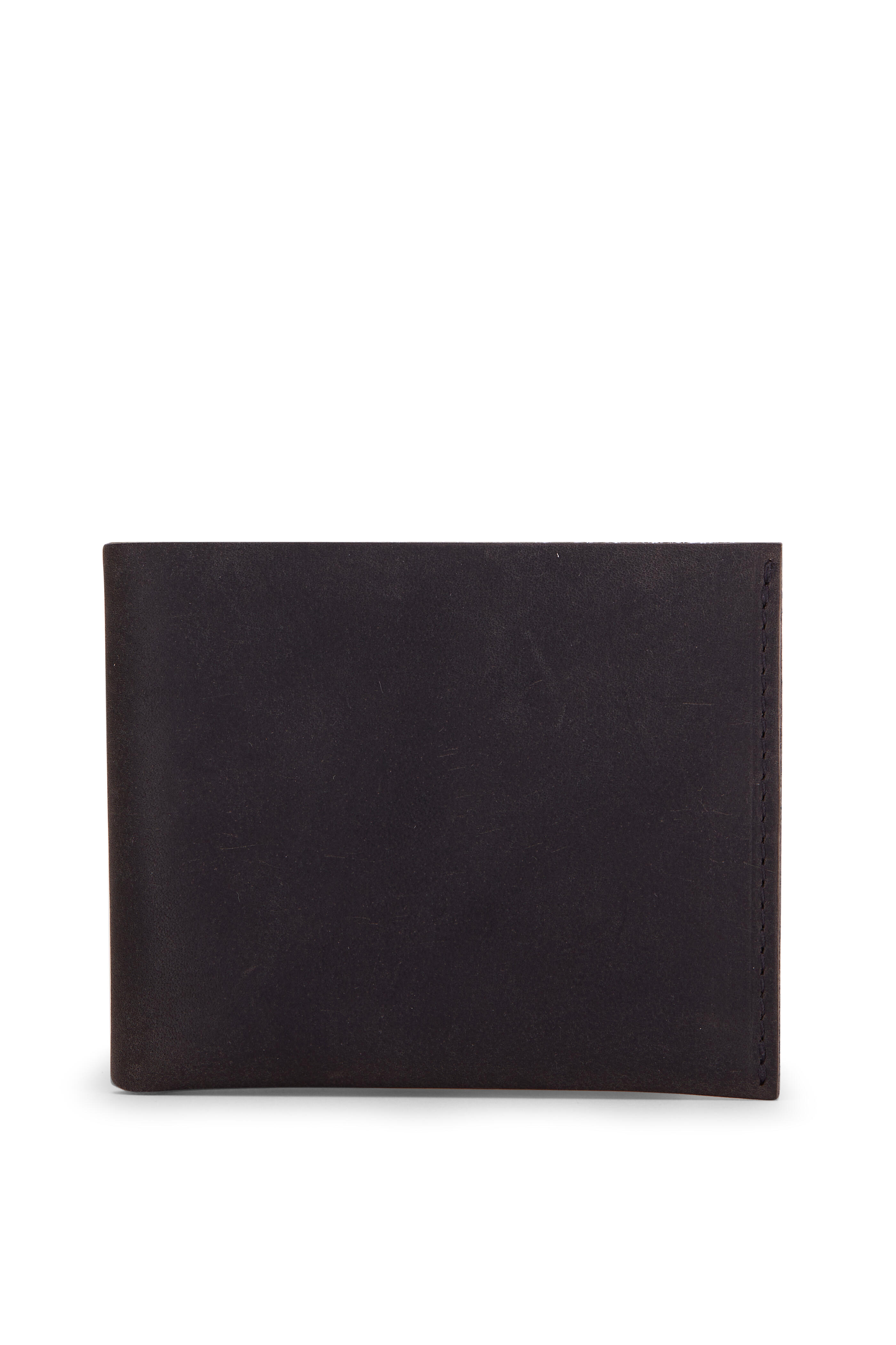 Shinola - Black Leather Utility Bi Fold Wallet