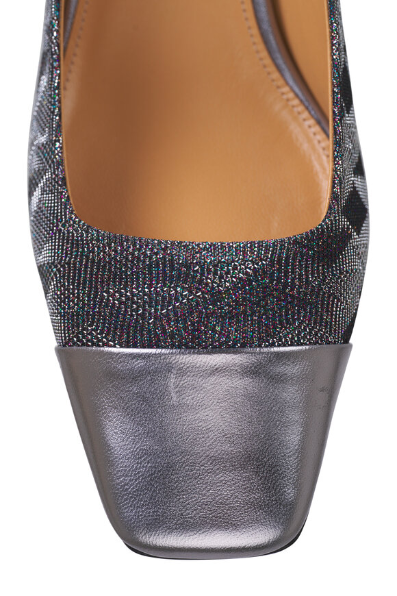 Arteana - Pisa Anthracite Glitter Pump, 50mm 