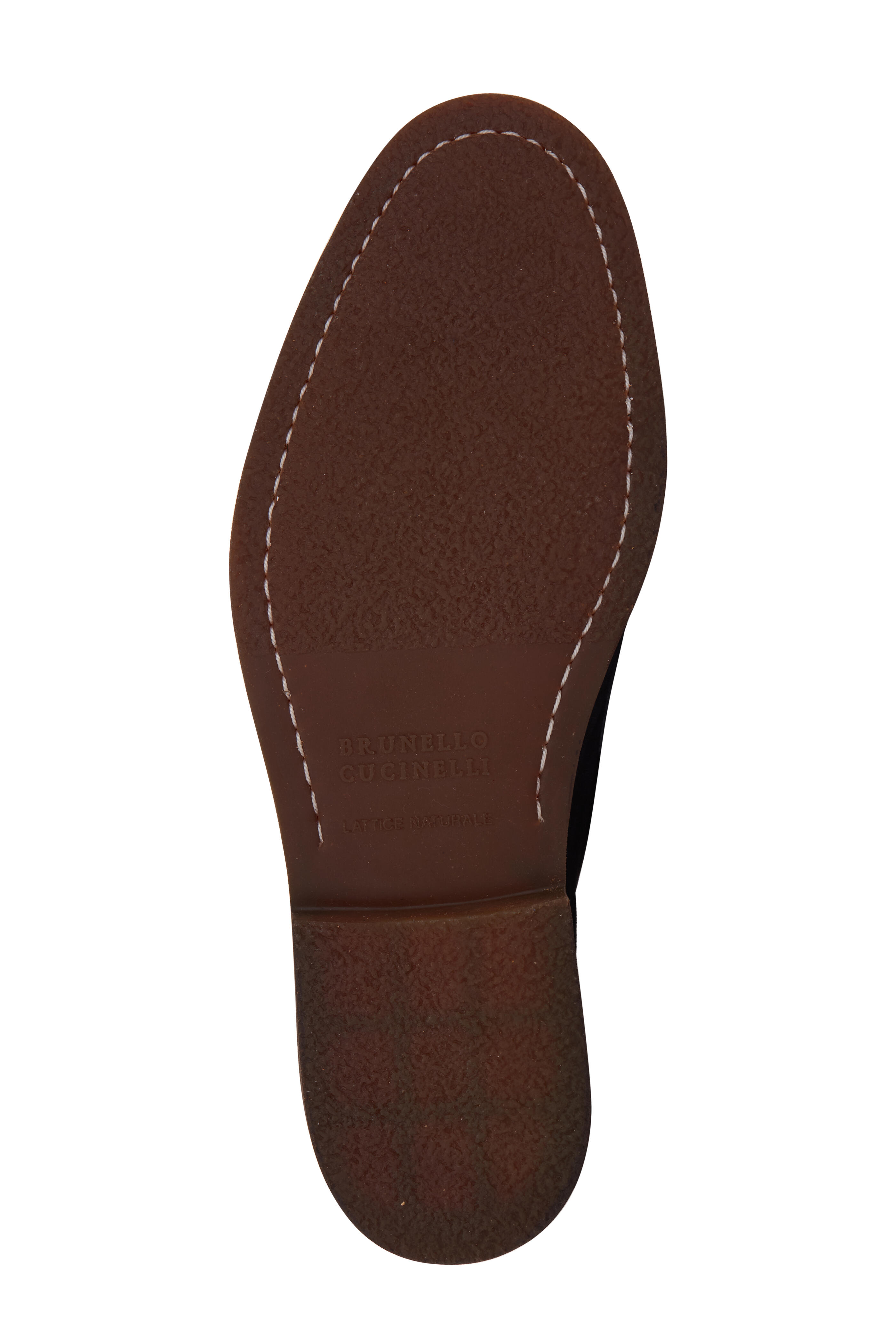 Brunello Cucinelli - Navy Flex Sole Penny Loafer