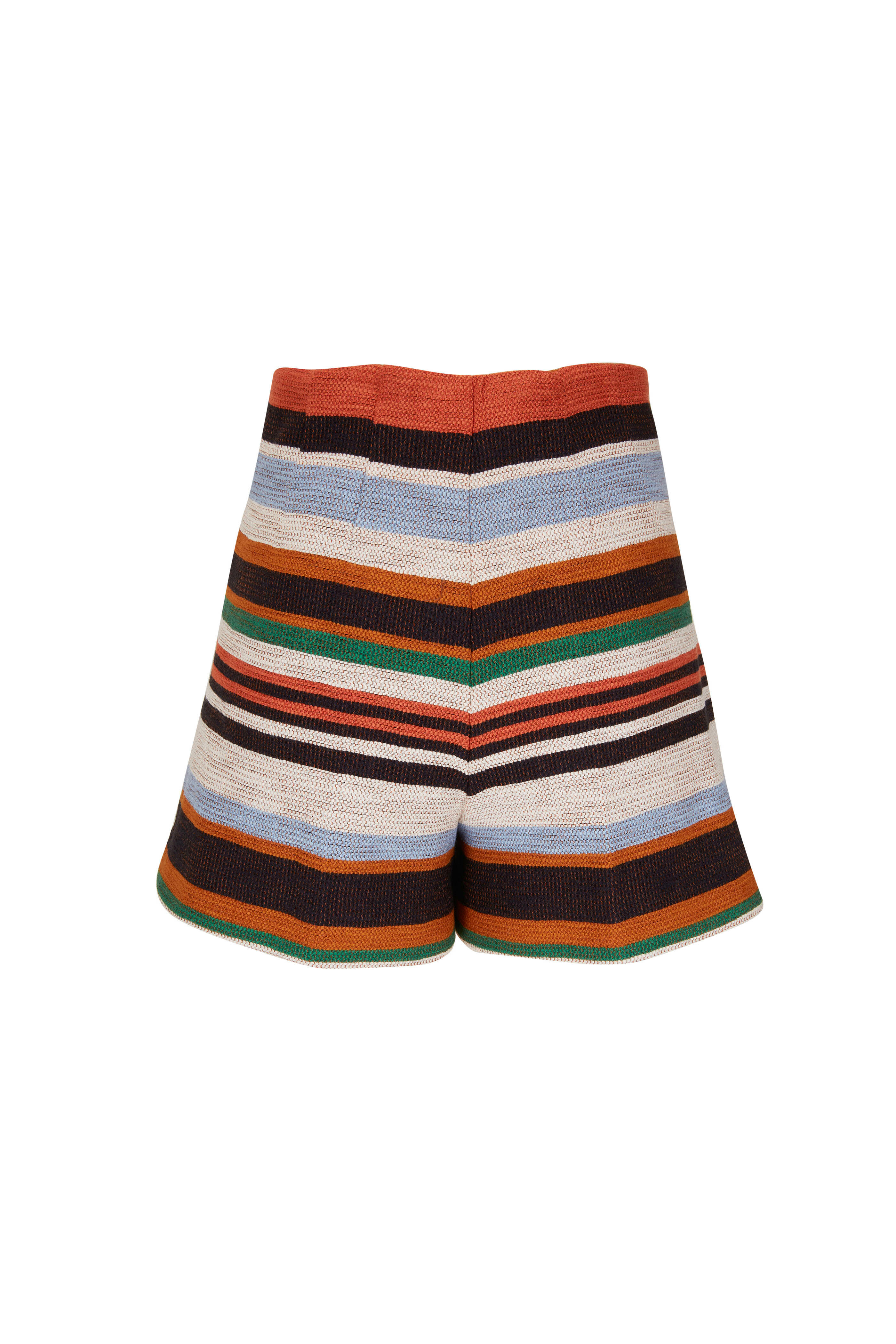 Veronica Beard - Jazmin Striped Multicolor Shorts