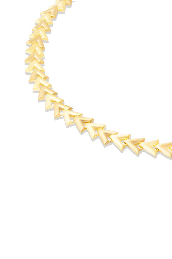 Campbell + Charlotte - Spark Chevron Link Necklace