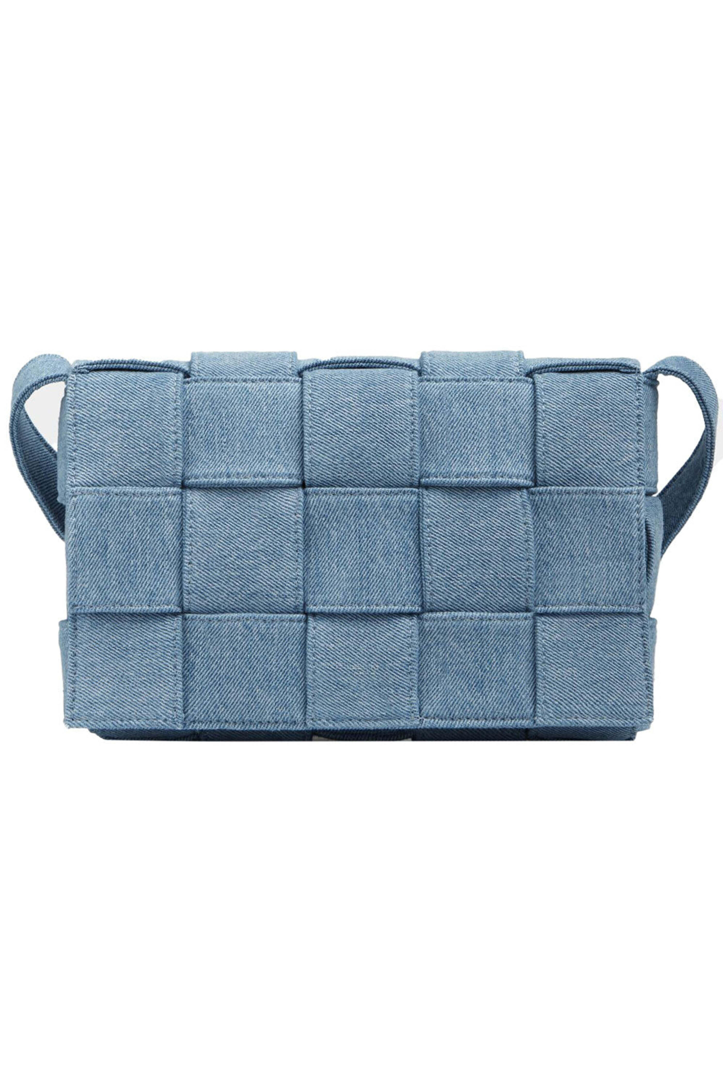 Bottega Veneta - Washed Denim Cassette Bag in Indigo