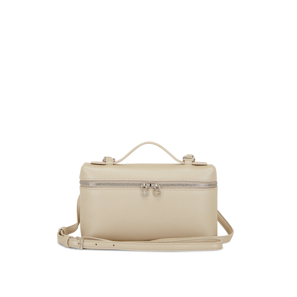 Loro Piana☆新品タグ付き☆本日売り切りSale！ Loro Piana - L19 Pearl Powder Metallic Handbag | Mitchell Stores