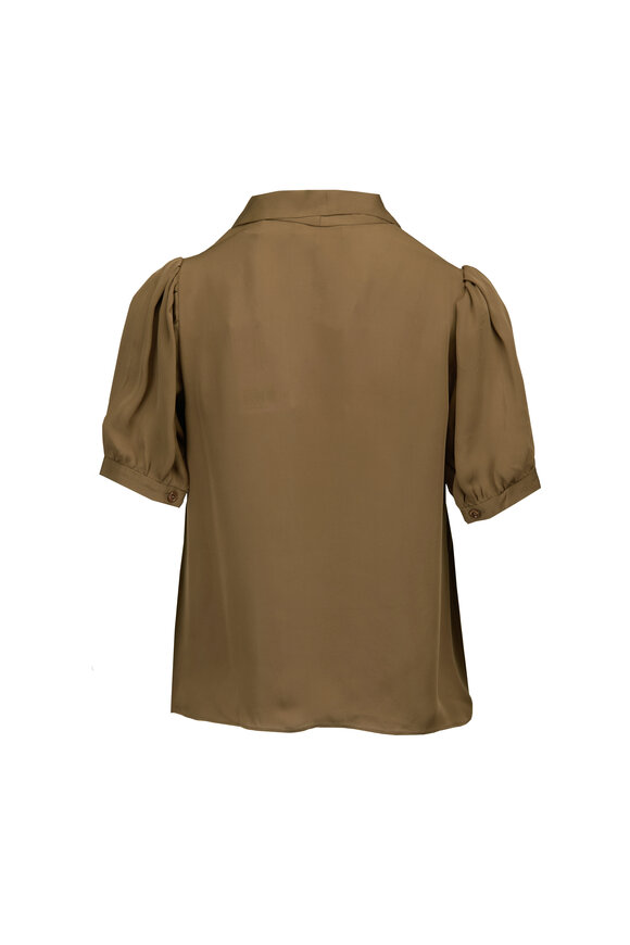 Frame The Sonnet Moss Blouse - view 2