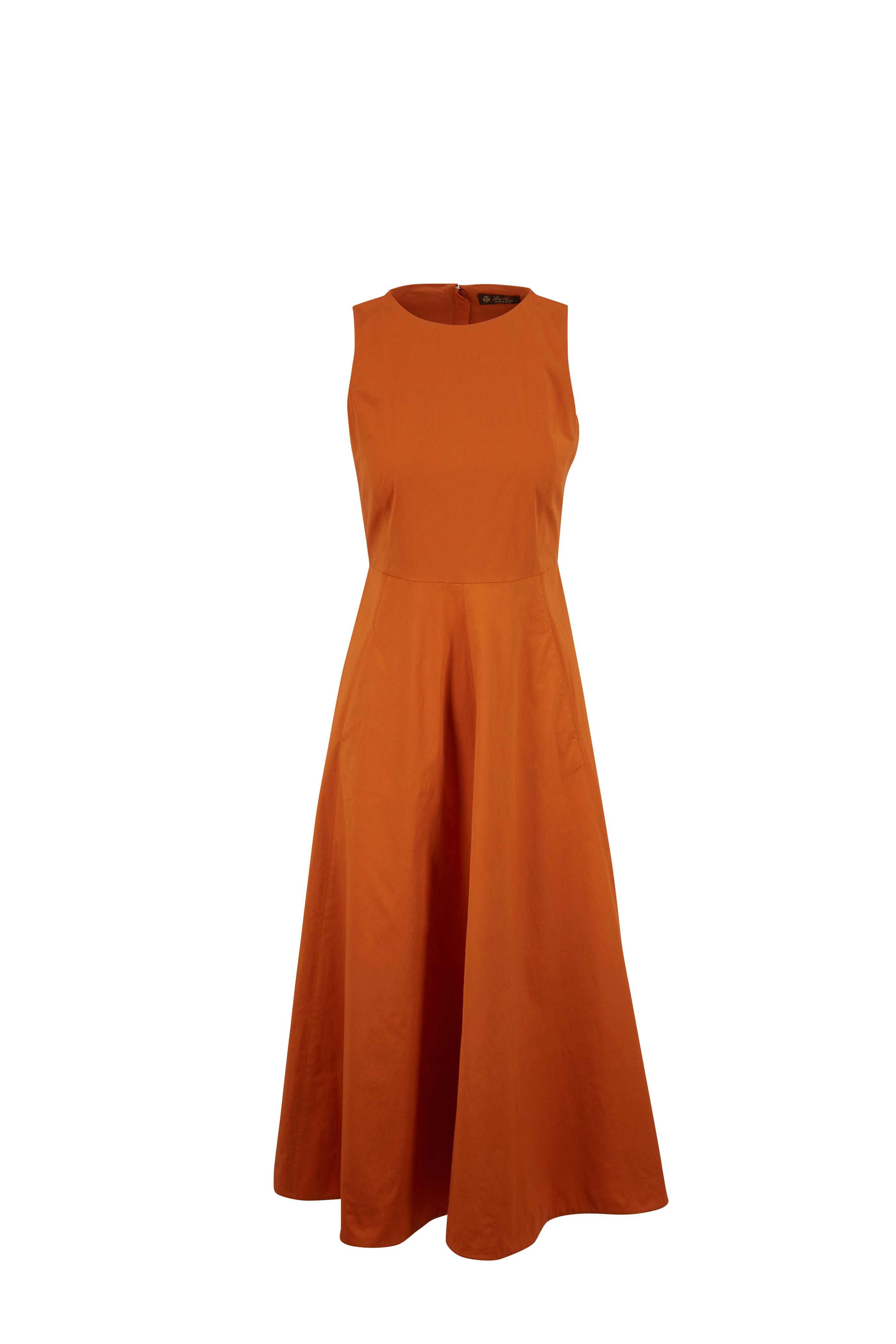 ワンピース Loro Piana Lora Dress Lora Dress Linen Pine Bark | Loro Piana US