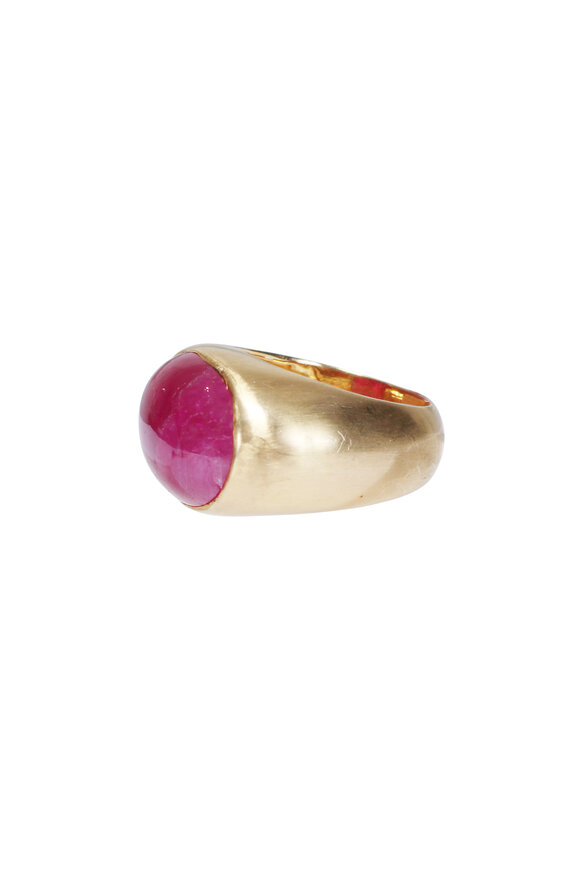 Michael Tracy Ruby Campo Santo Ring - view 2