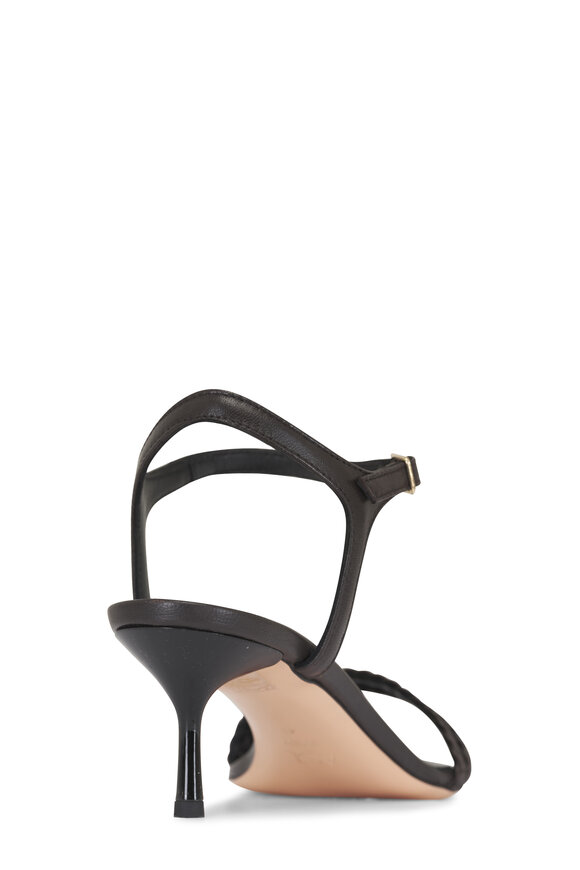 AGL Gioia Caffe Ankle Strap Leather Sandal, 55mm - view 4