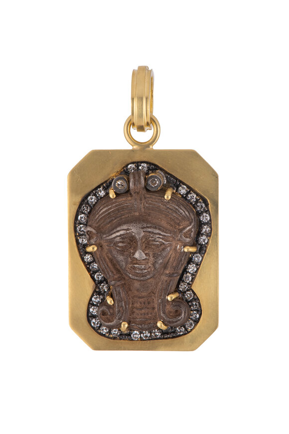 Sylva & Cie Egyptian Amulet Pendant - view 2