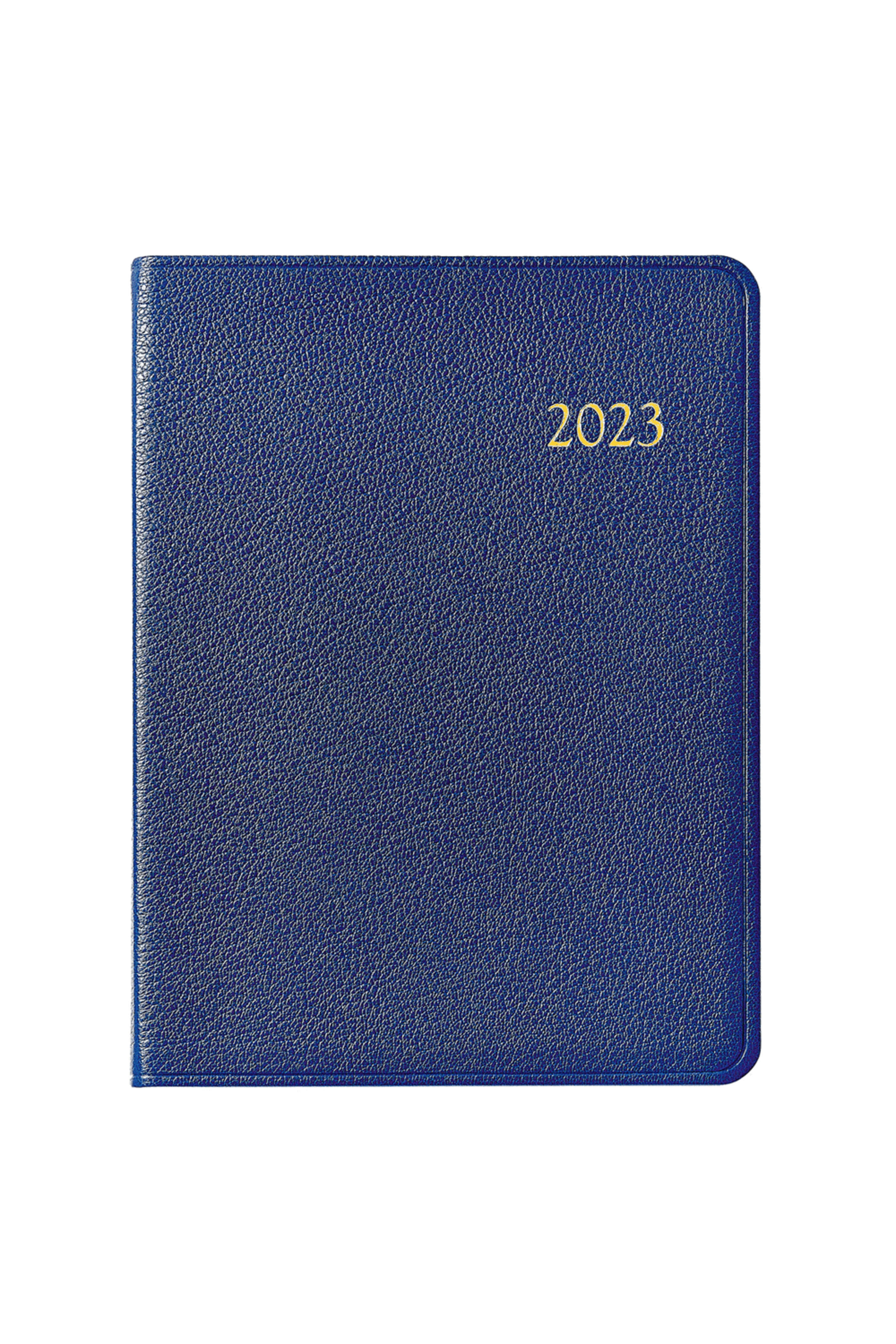 Graphic Image - 2023 Blue Leather Planner