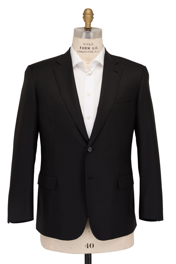 Brioni - Black Wool Suit 