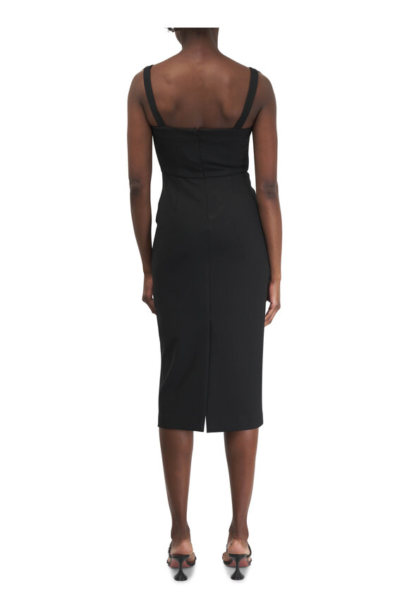 Veronica Beard - Lele Black Midi Dress