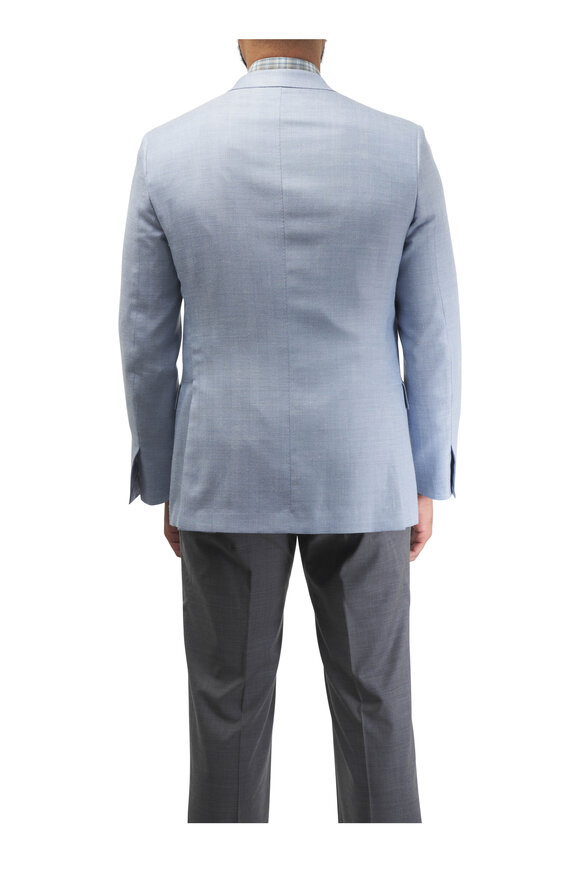 Brioni - Sky Blue Wool, Silk & Linen Sportcoat