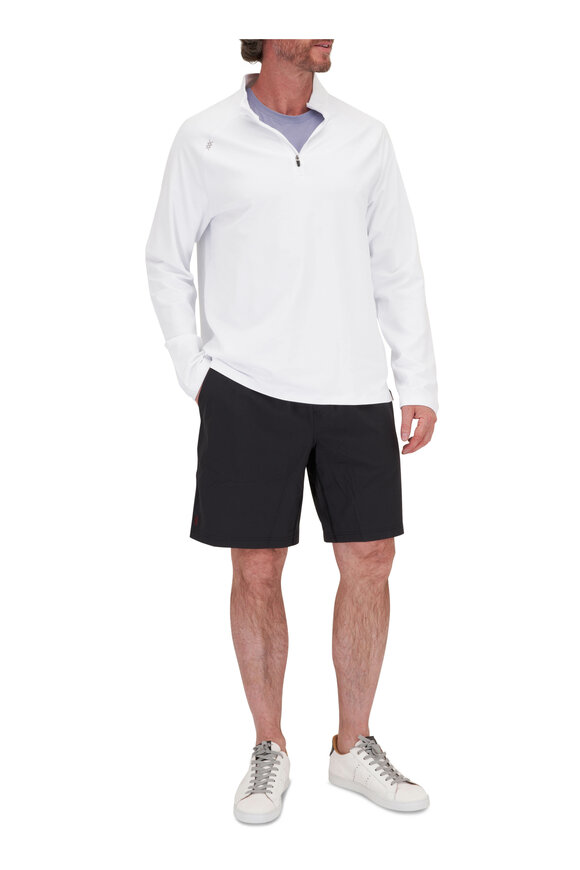 Rhone Apparel - Mako Black Nylon Performance Shorts