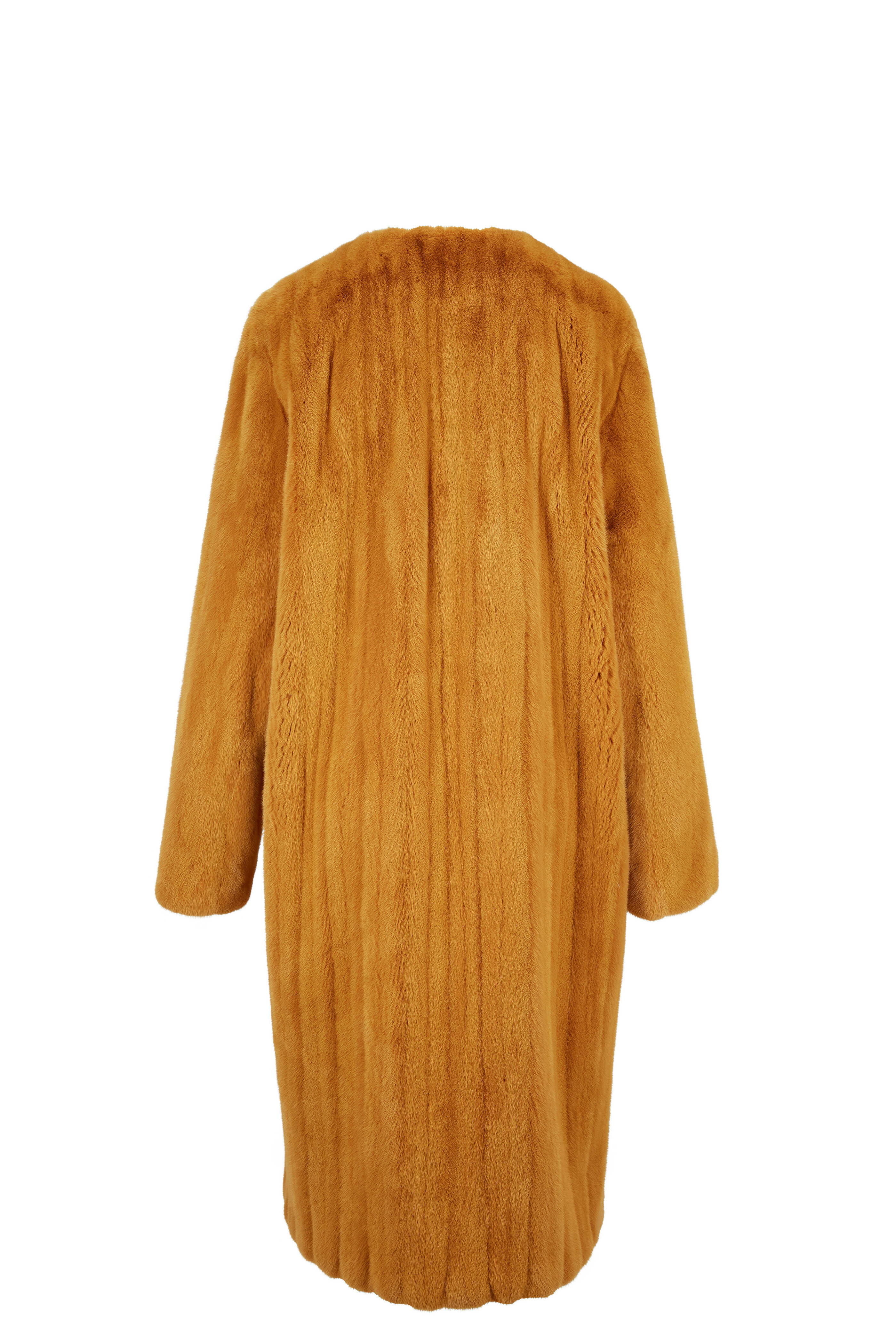 Oscar de la Renta Furs - Honey Dyed Mink Coat