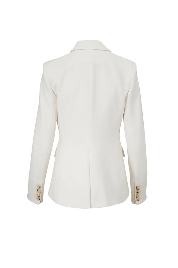 Veronica Beard - Miller Porcelain Double-Breasted Dickey Jacket