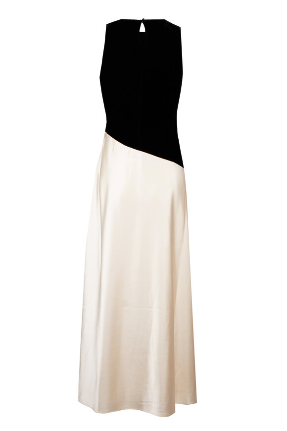 Tanya Taylor Black & Ivory Vivian Gown - view 2