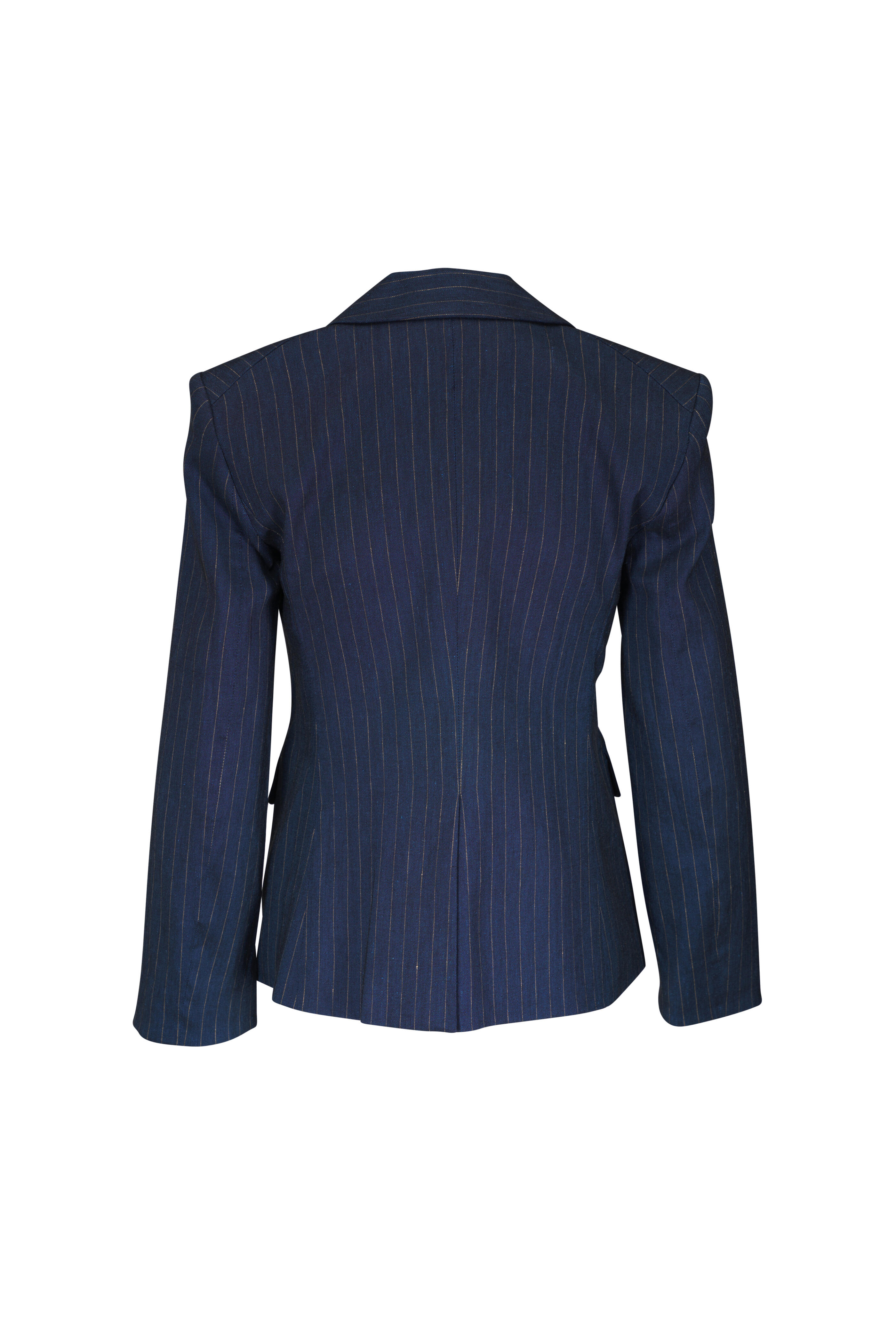 Veronica Beard - Obie Blue & Dove Pinstripe Dickey Jacket