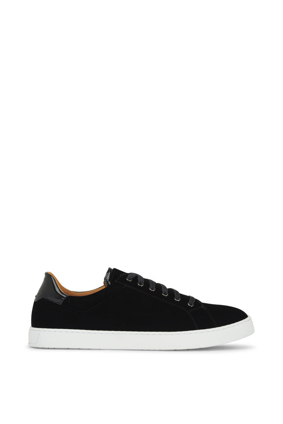 Magnanni - Dalia III Black Velvet Low Top Sneaker