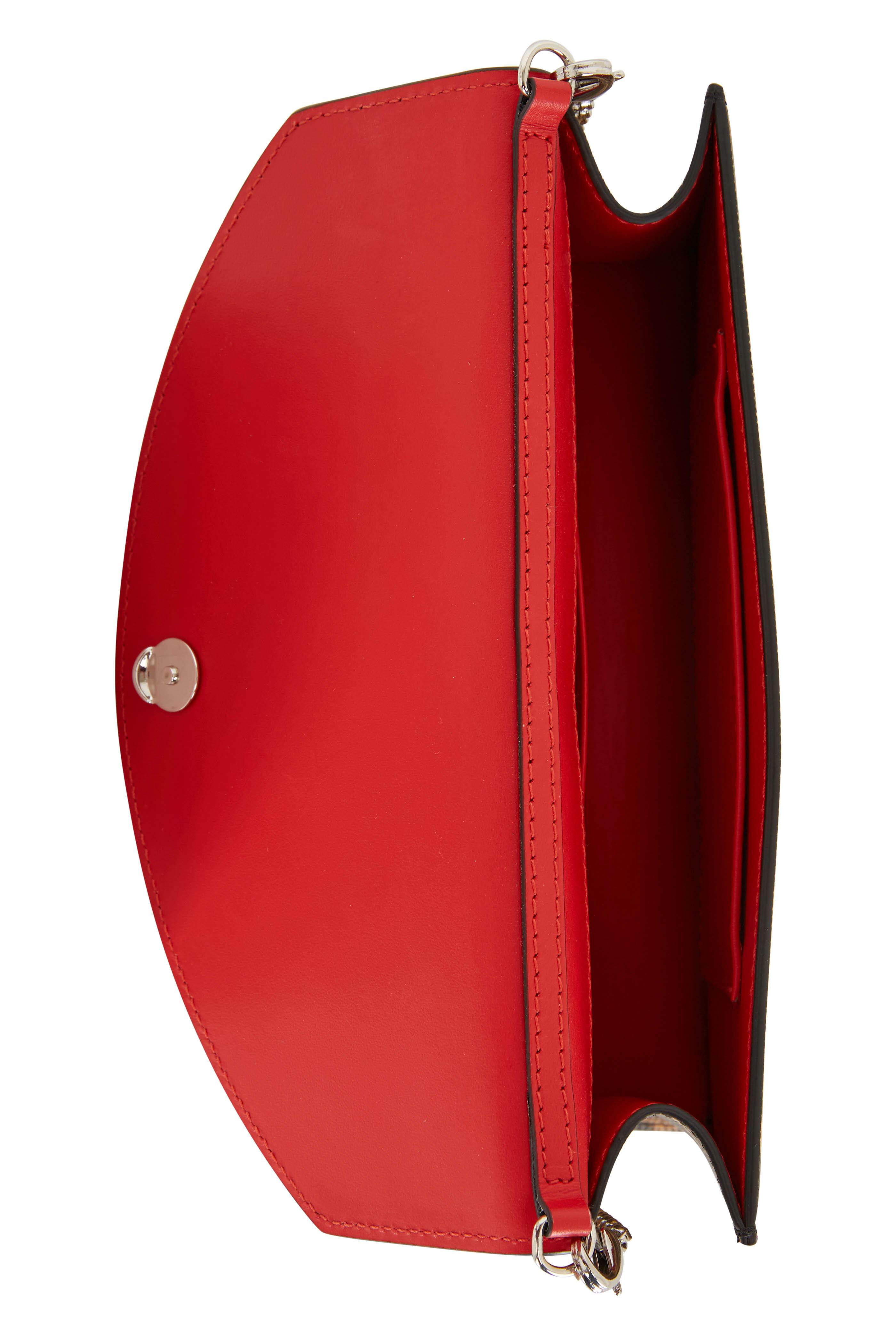 Christian Louboutin Loubi54 Clutch Bag in Red