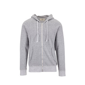M.Singer - Classic Gray Zip Front Hoodie | Mitchell Stores