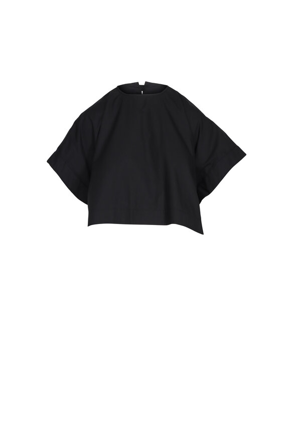 Lee Mathews Charlotte Black Blouse