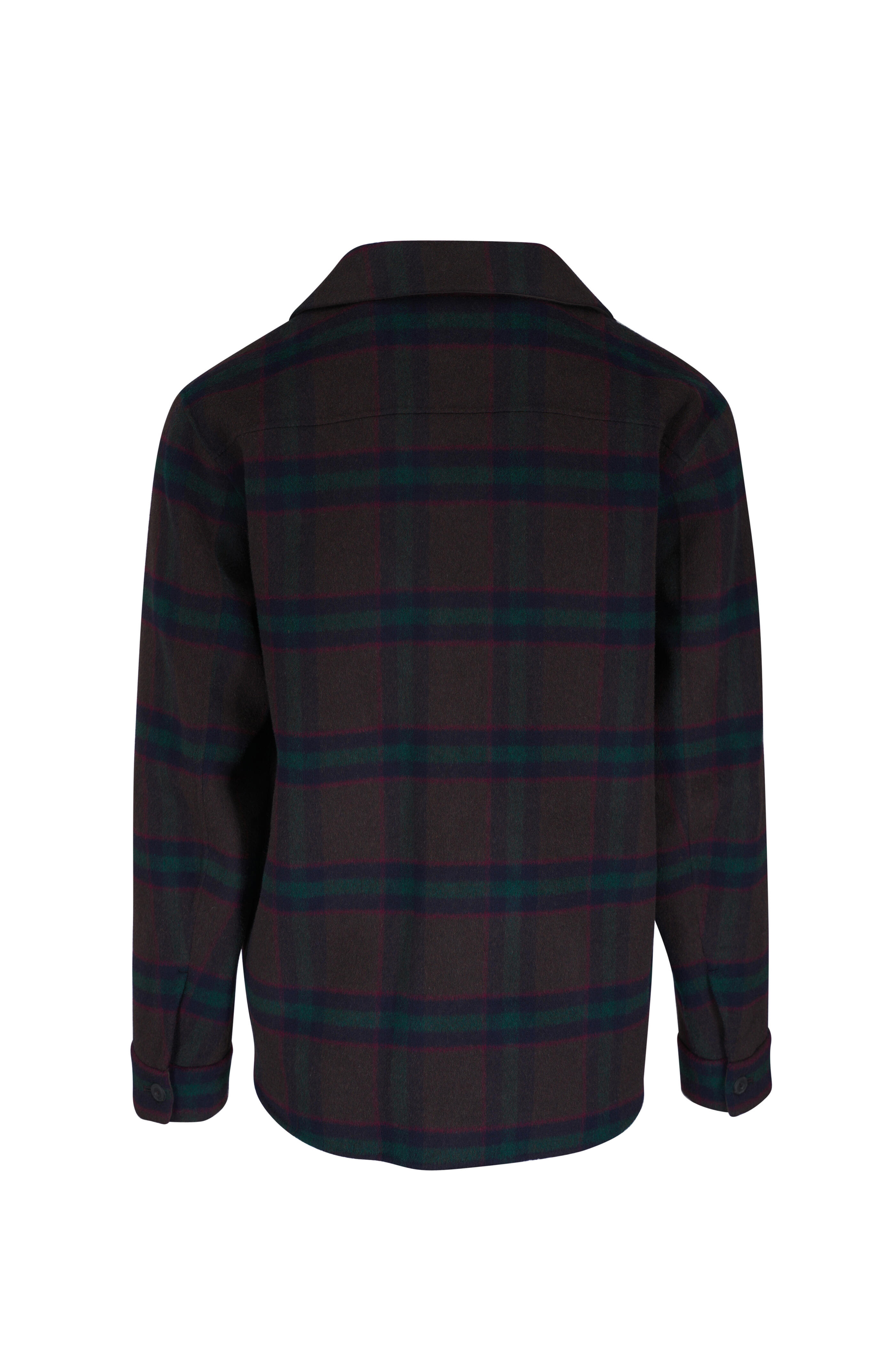 Vince - Coastal Plaid Shacket