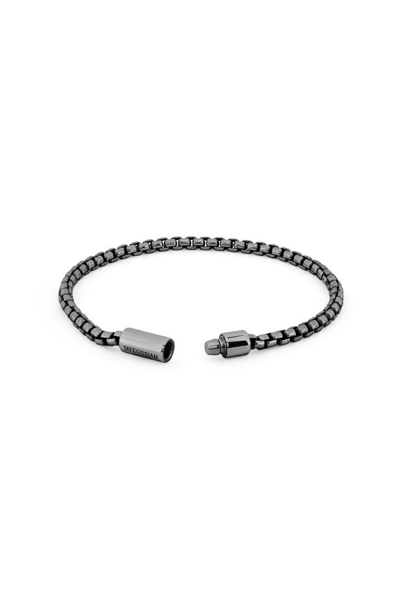 Tateossian - Black Plated Bracelet