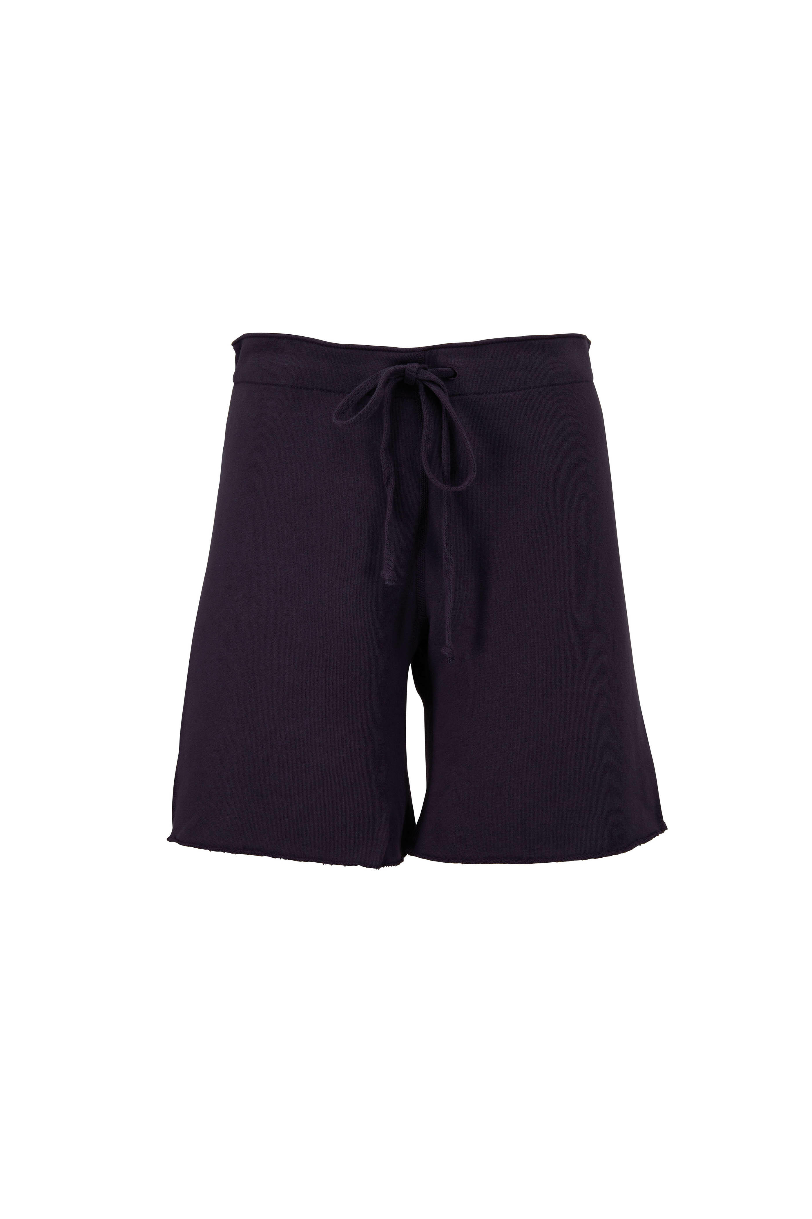 Nili Lotan - Austin Navy Sweatshorts