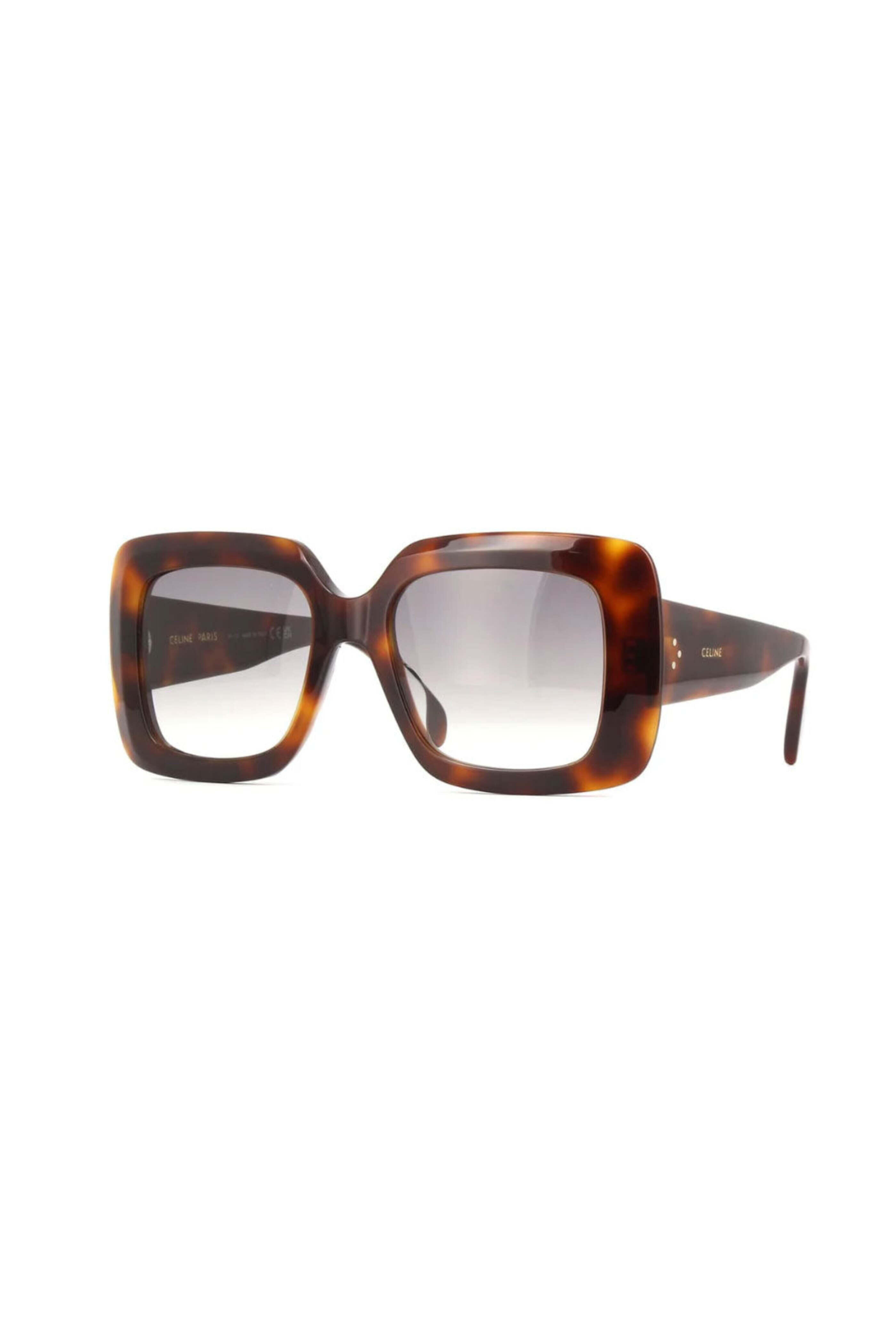 Celine Sunglasses - Square Sunglasses in Classic Havana