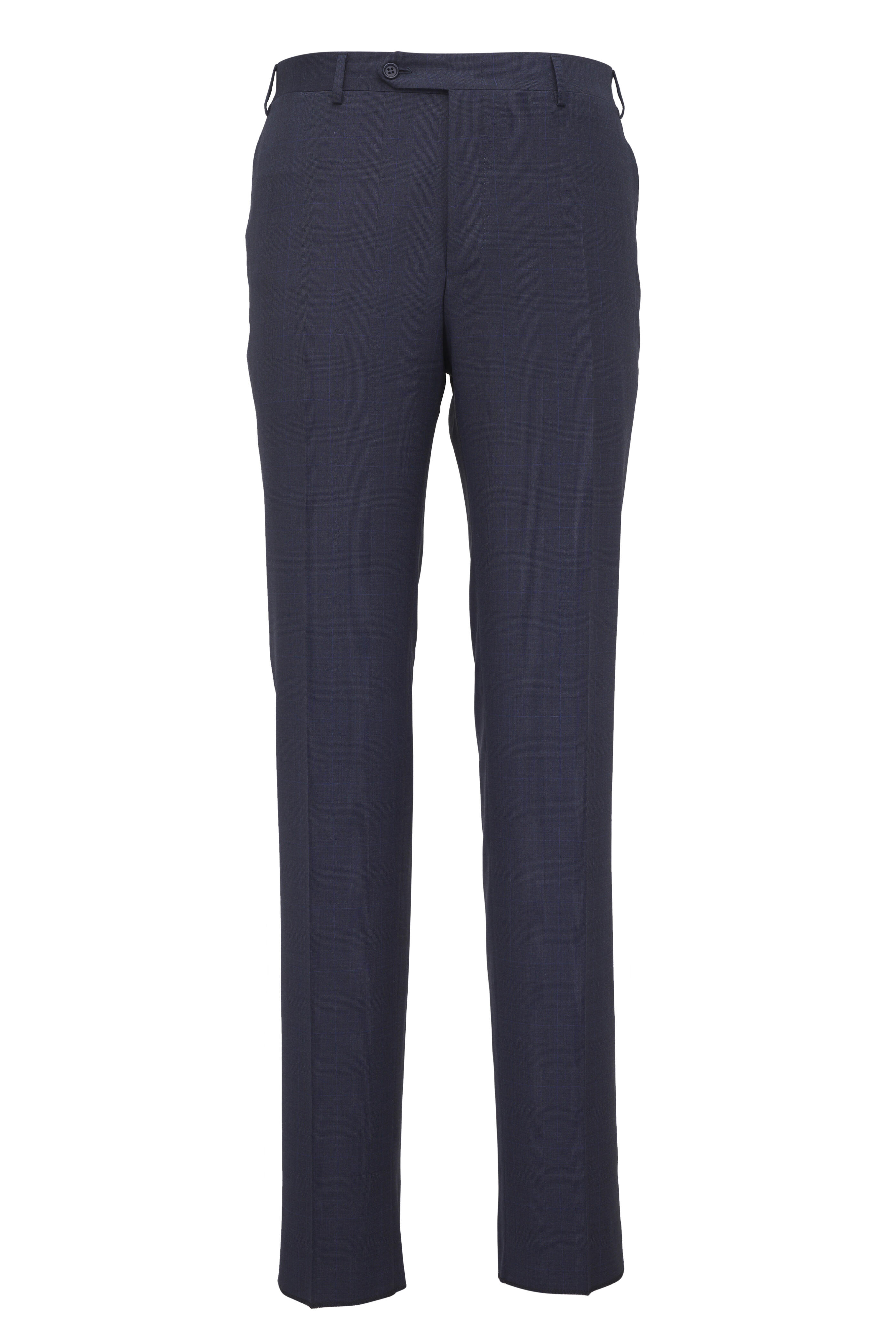 Canali - Blue Glen Plaid Wool Suit