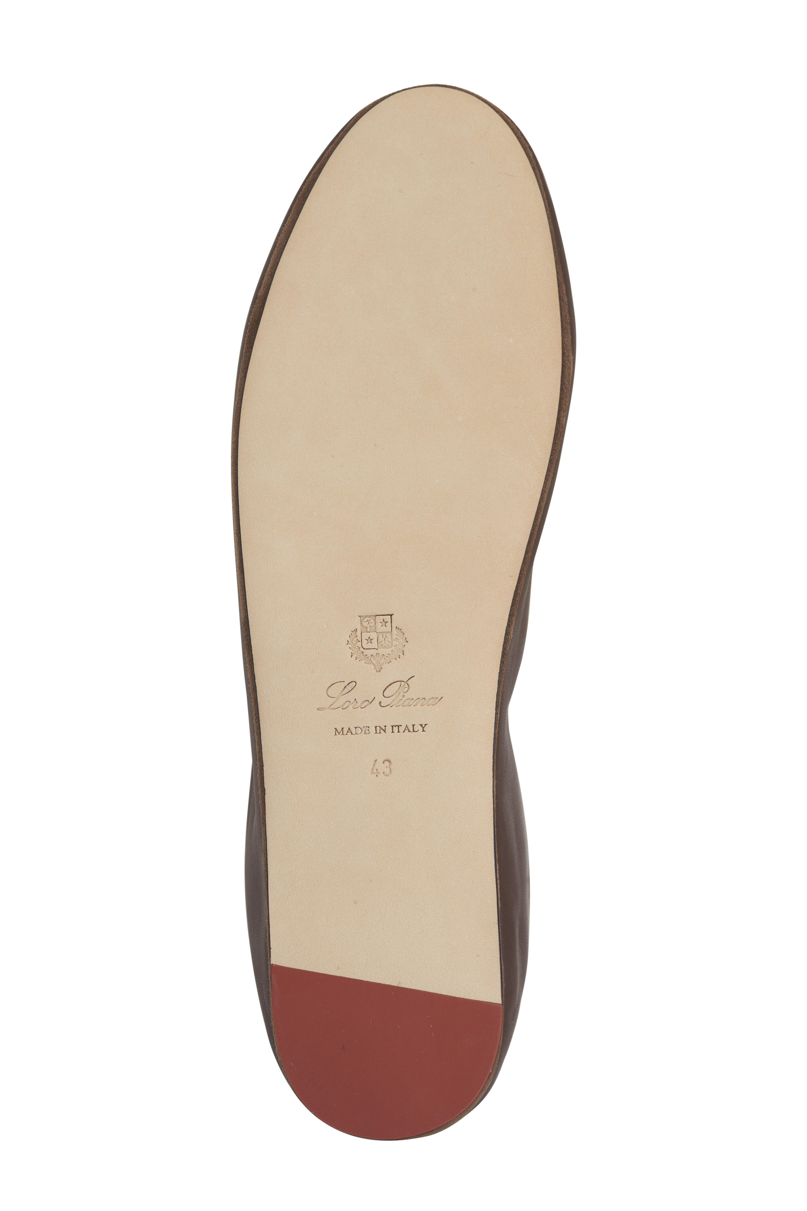Loro Piana - Anton Walk Moka Leather Loafer | Mitchell Stores