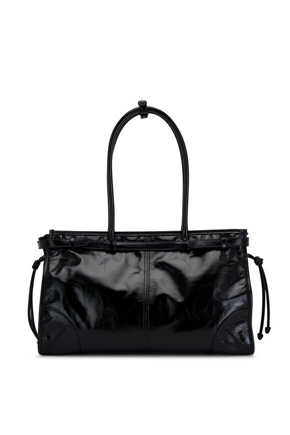 Prada - Medium Black Soft Leather Handbag