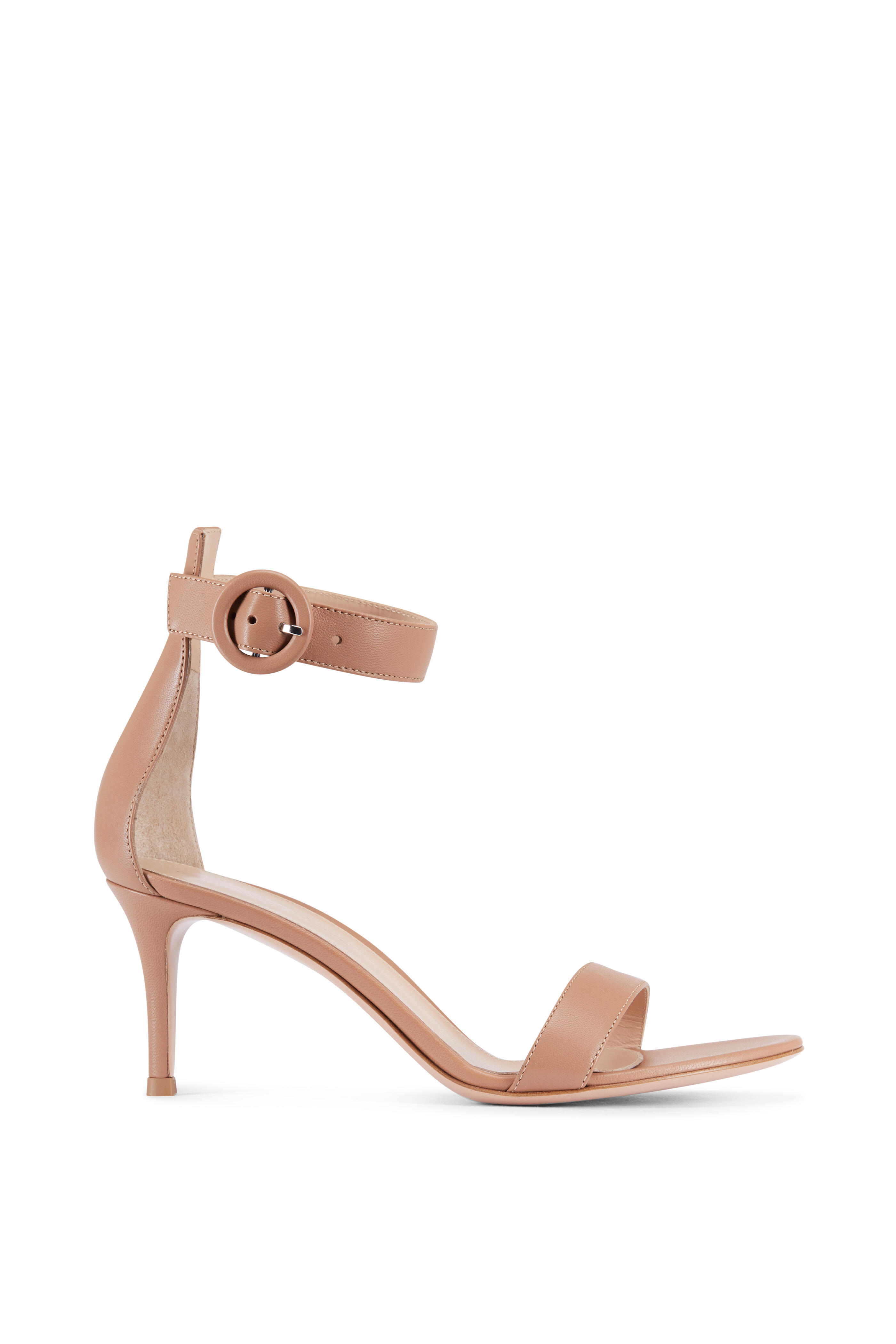 Gianvito Rossi - Praline Blush Ankle Strap Sandal