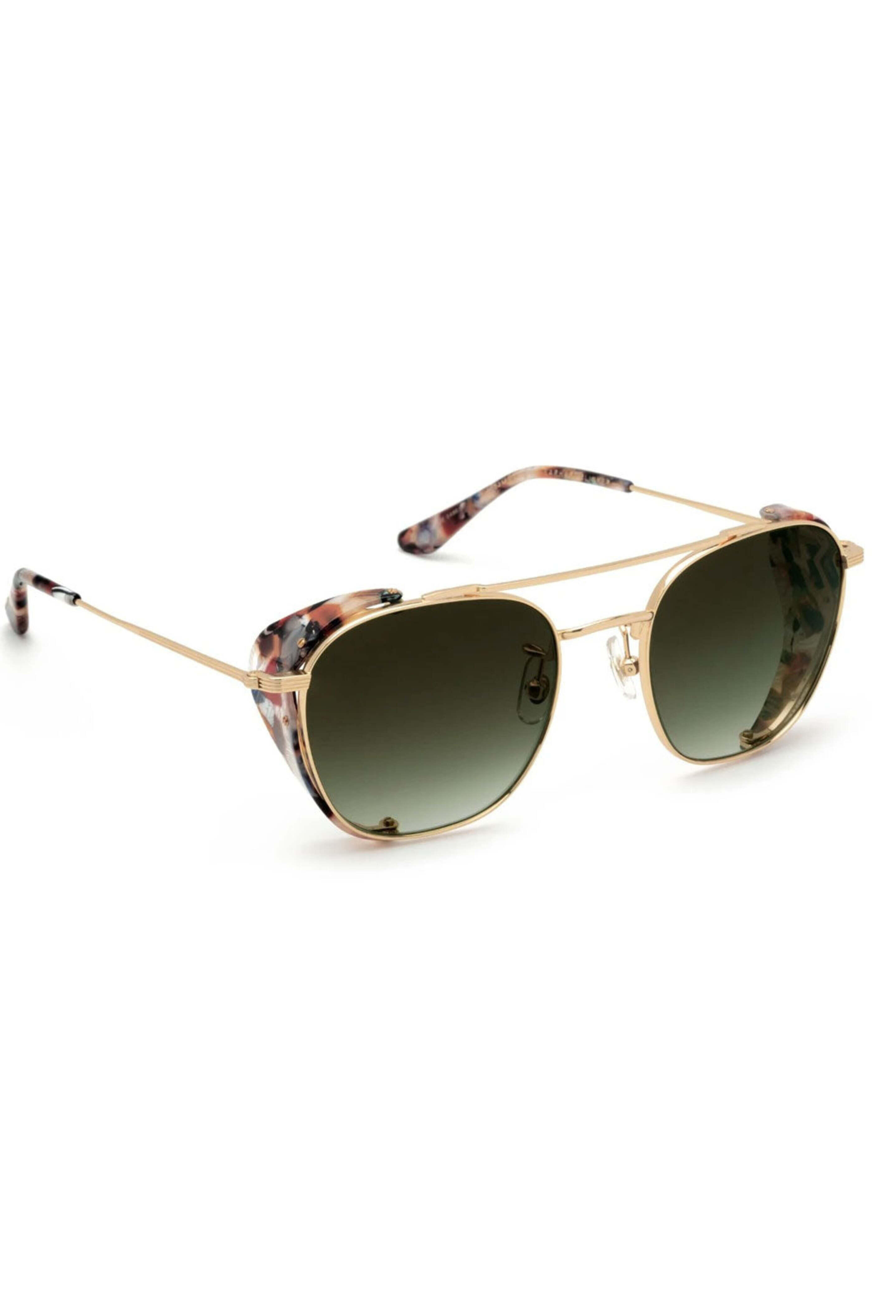 Krewe - Earheart Blinker Sunglasses in Capri 24K