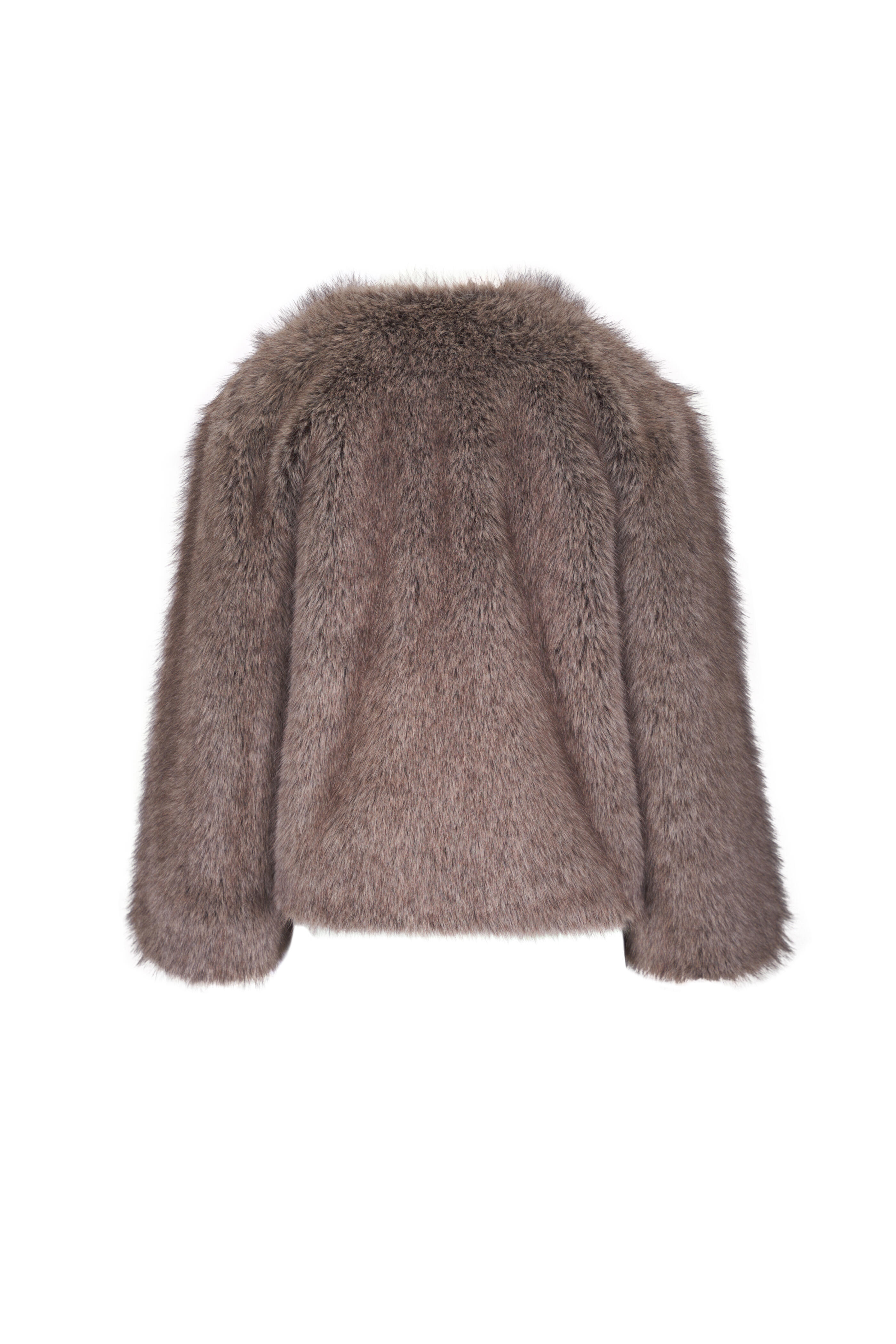 Antonelli - Krumiri Brown Faux Short Coat