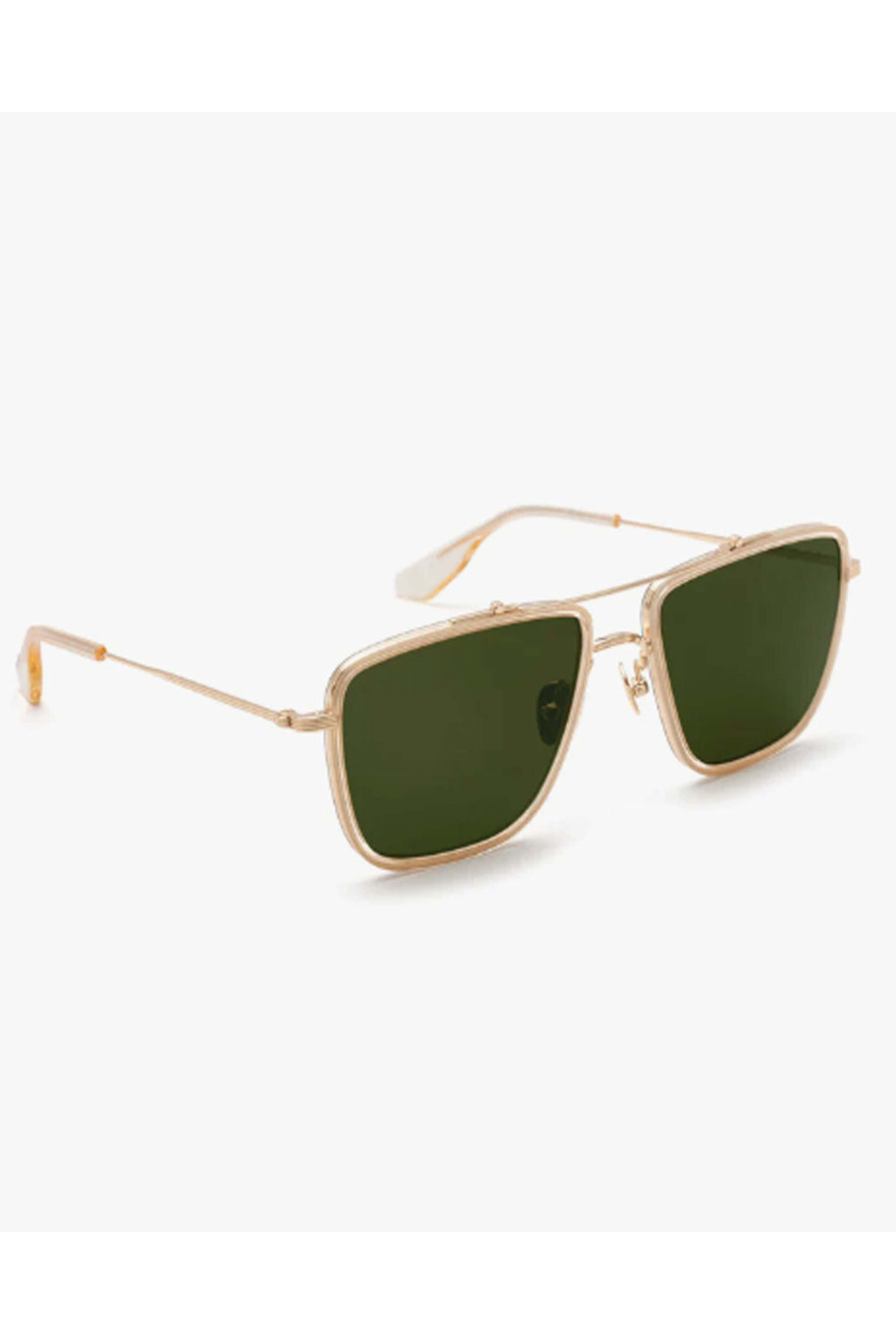 Krewe - Vail Polarzied Sunglasses in 18K Haze