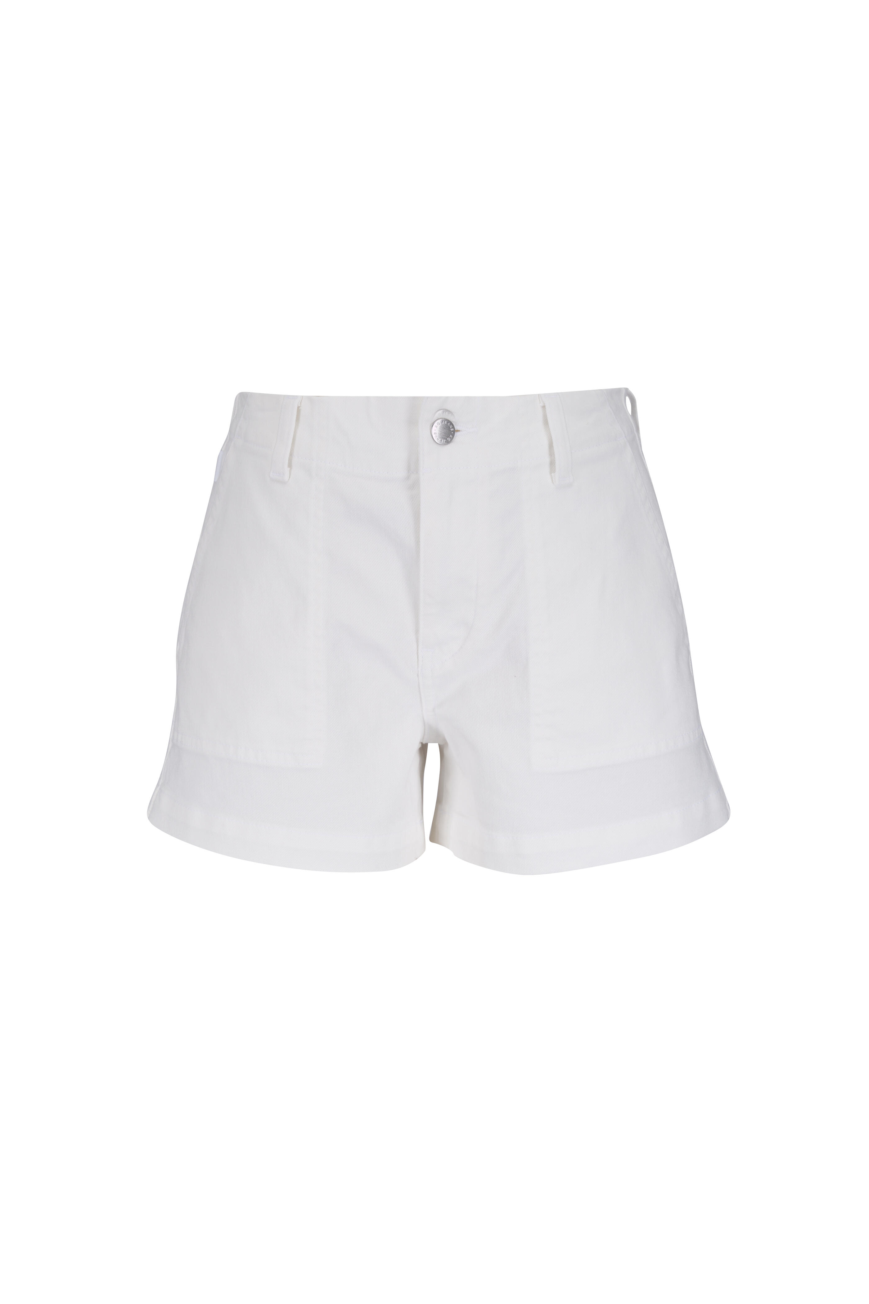 AG - Analeigh White Utility Shorts