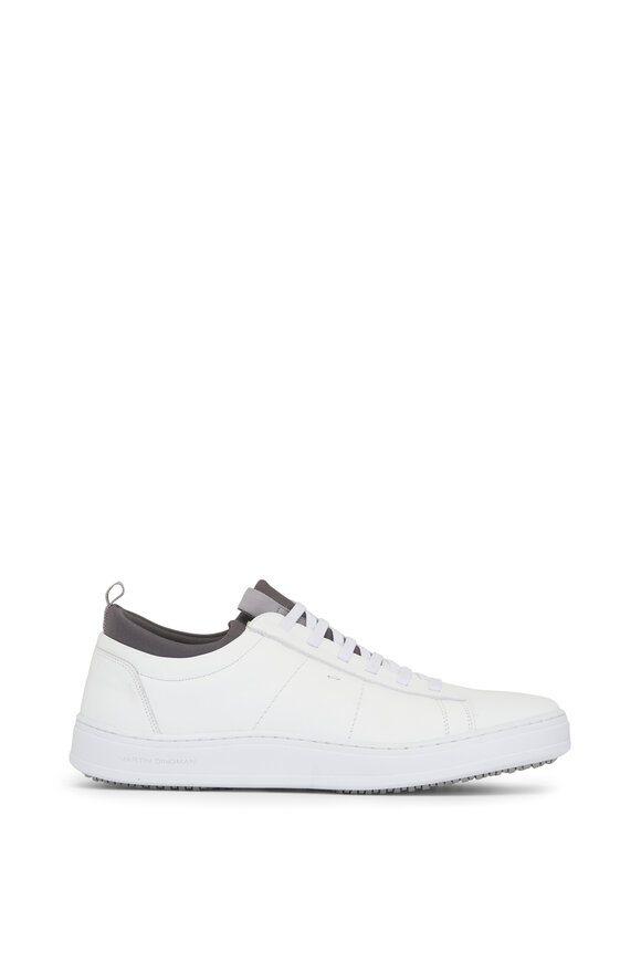 Martin Dingman Cameron White Leather Sneaker - view 2