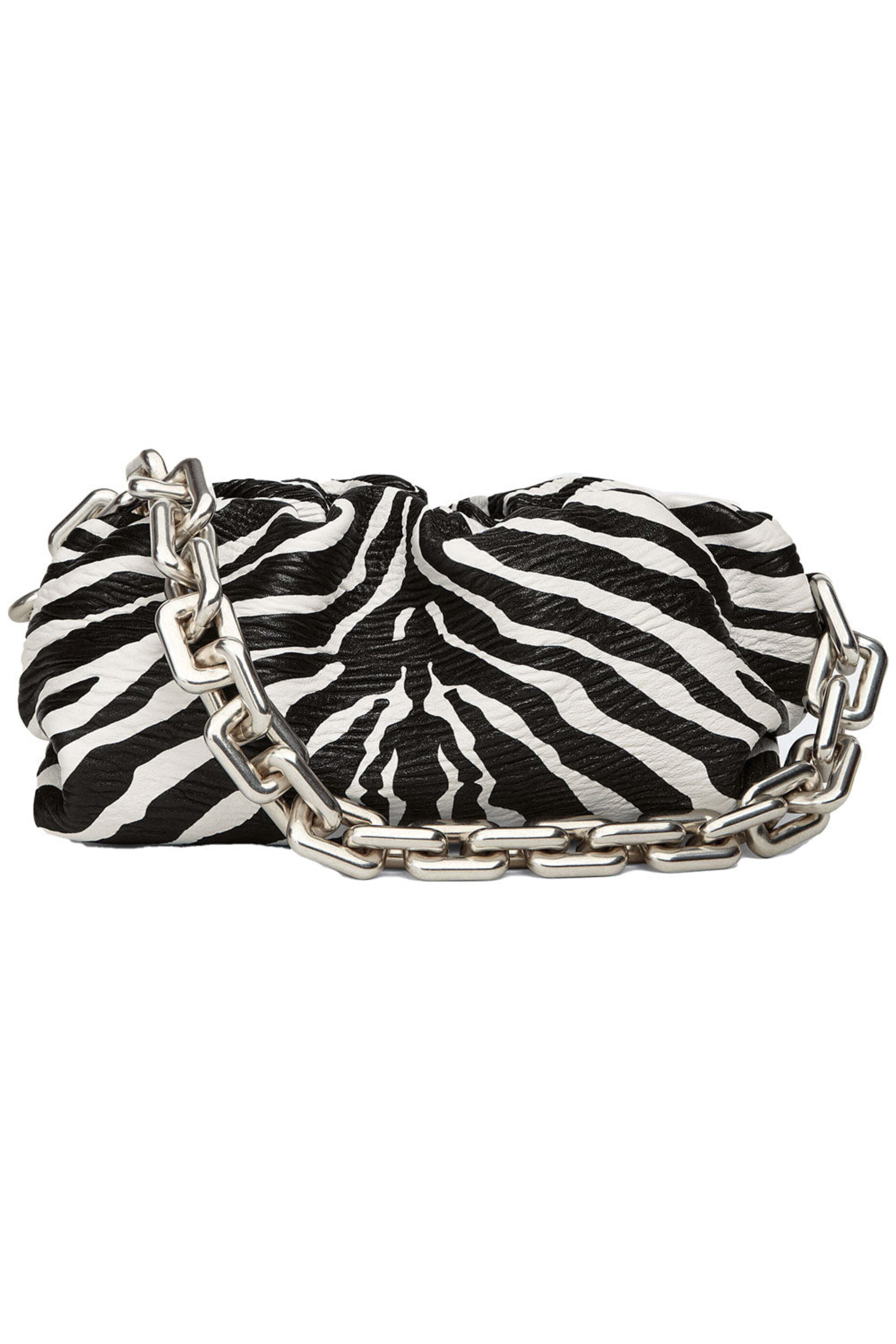 Bottega Veneta - Zebra Chain Pouch