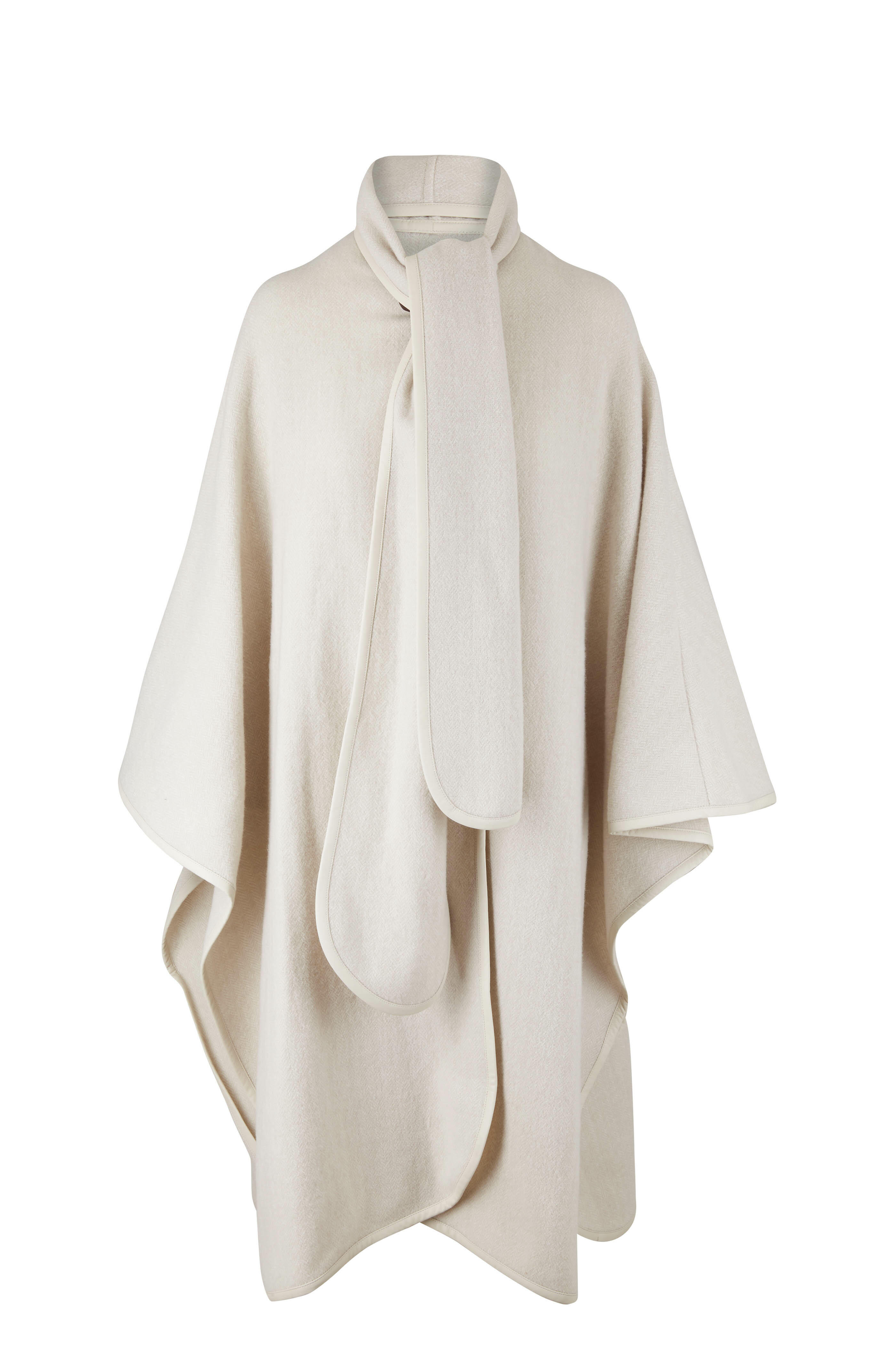 Nili Lotan - Virginia Light Beige Melange Cape