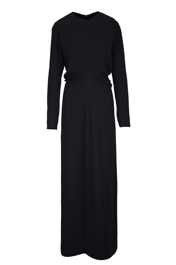 R13 - Black Chain Embellished Oversized Vest Dress