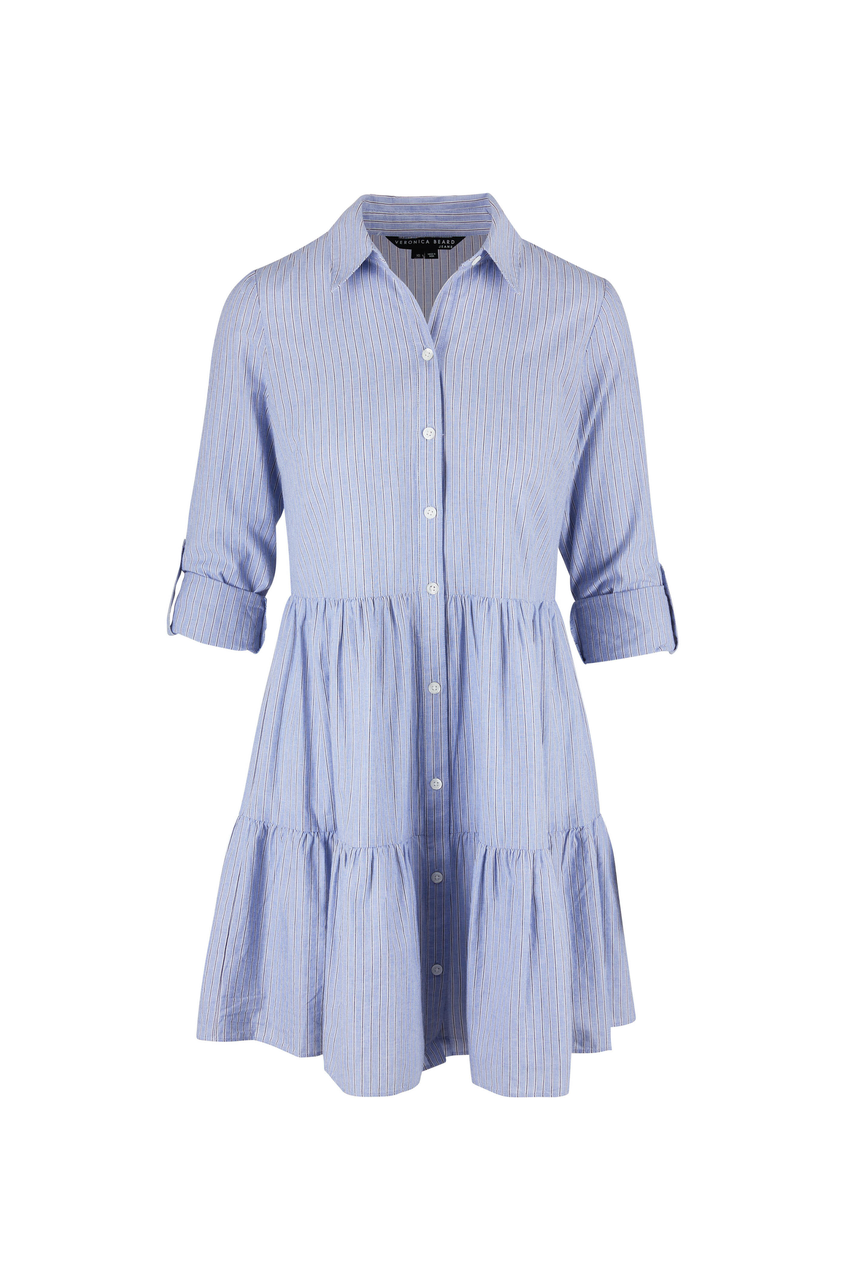 Veronica Beard - Jamila Blue Multi Dress | Mitchell Stores