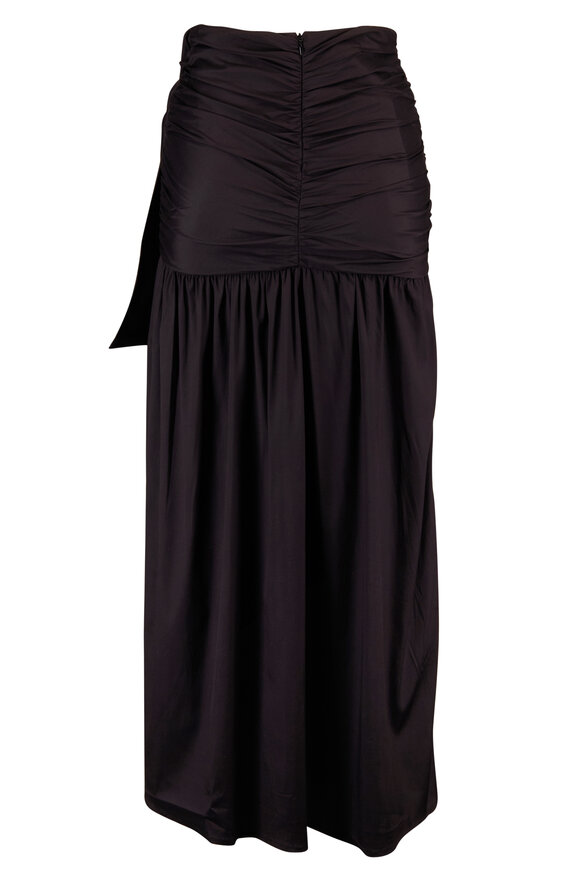 Vix Paula Hermanny Zoe Black Maxi Skirt - view 2