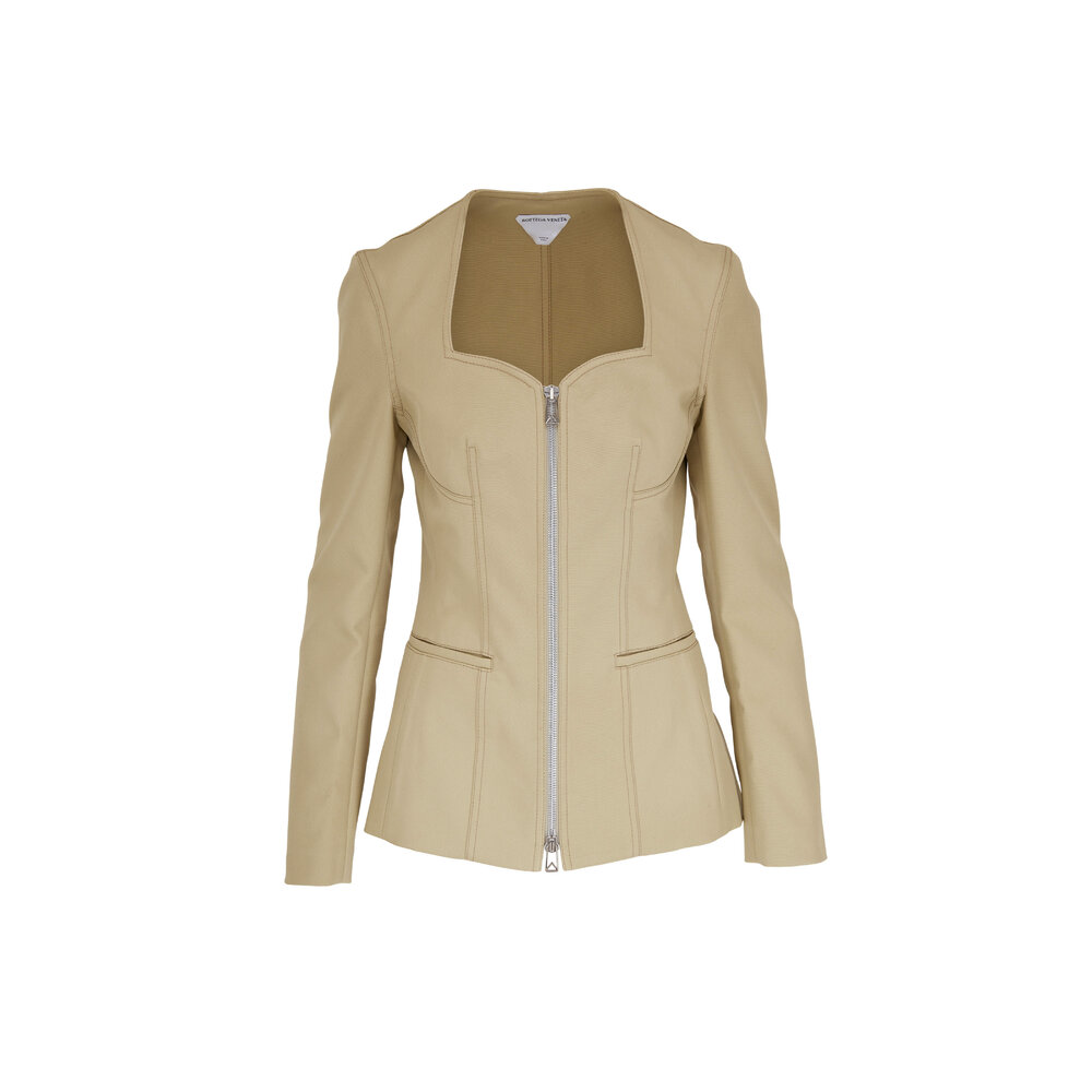 Bottega Veneta - Double Cotton Canvas Jacket | Mitchell Stores