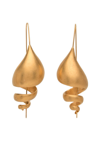 Ted Muehling - Frosted Acorn Earrings | Mitchell Stores