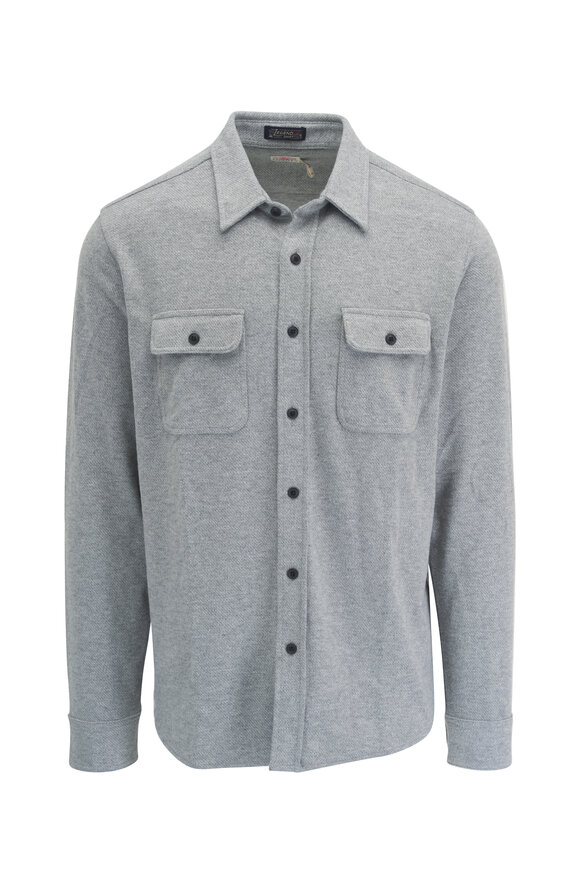 Faherty Brand - Fossil Gray Legend Flannel Shirt 