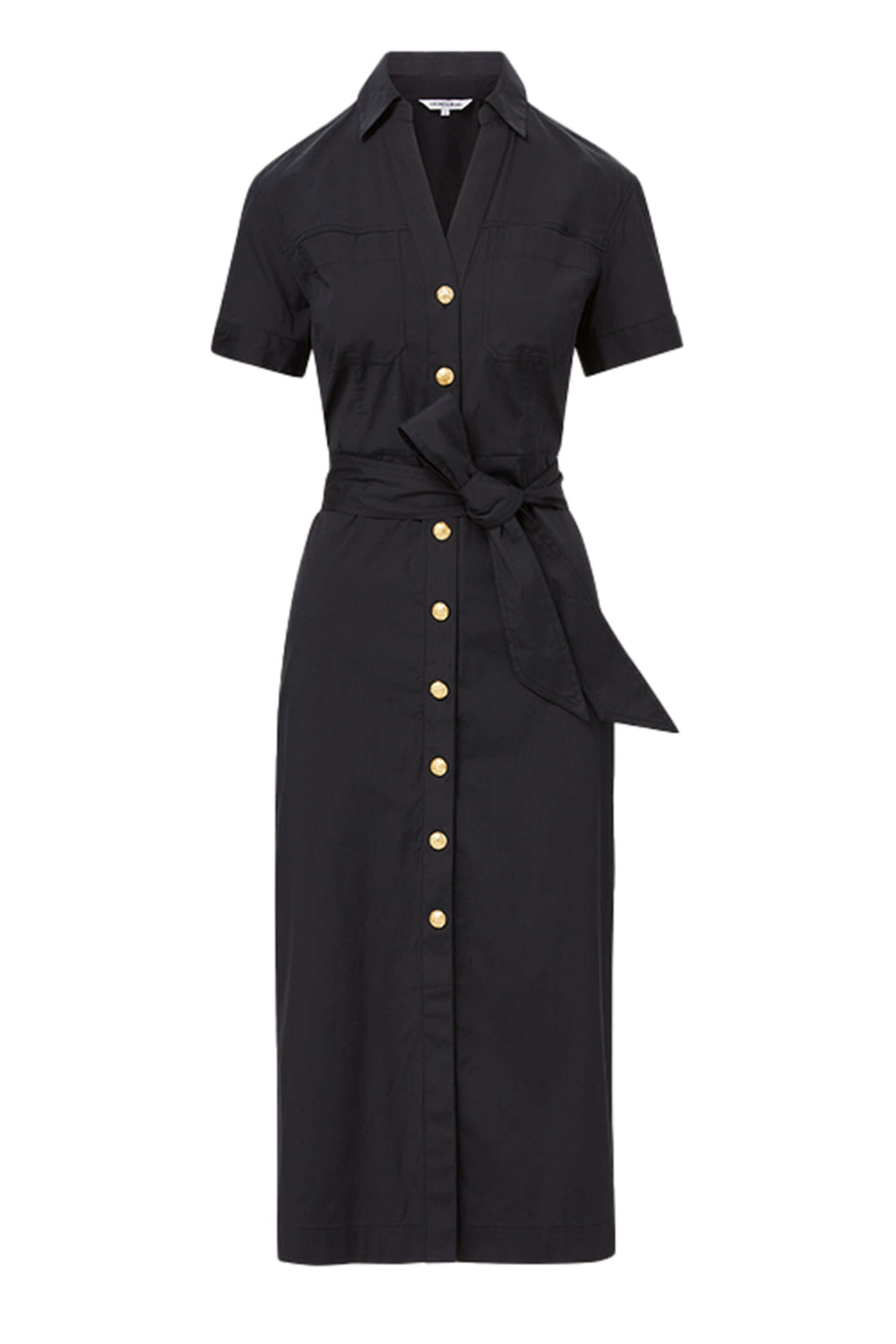 Veronica Beard - Black Tabby Midi Dress