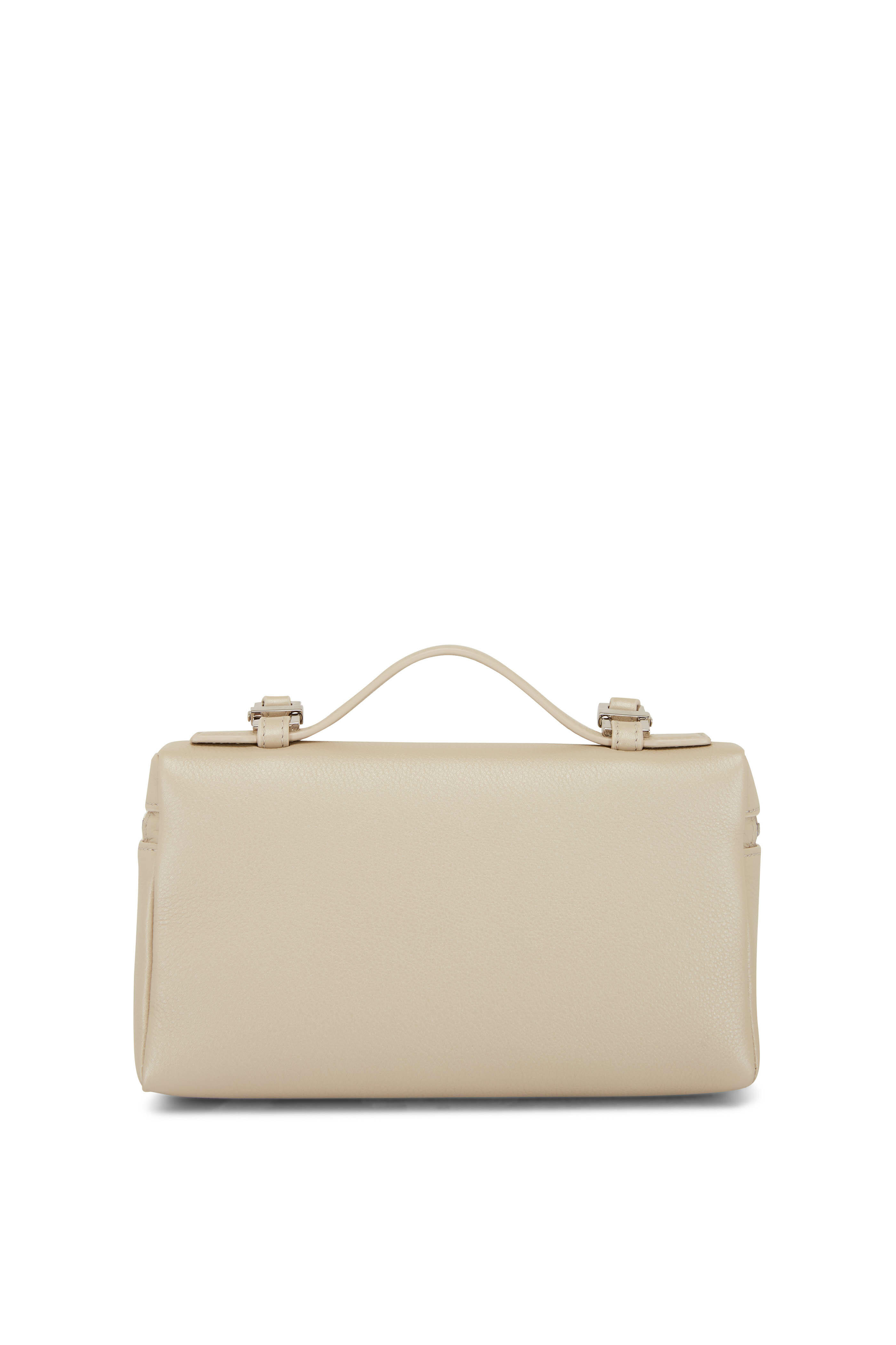Loro Piana - L19 Pearl Powder Metallic Handbag | Mitchell Stores